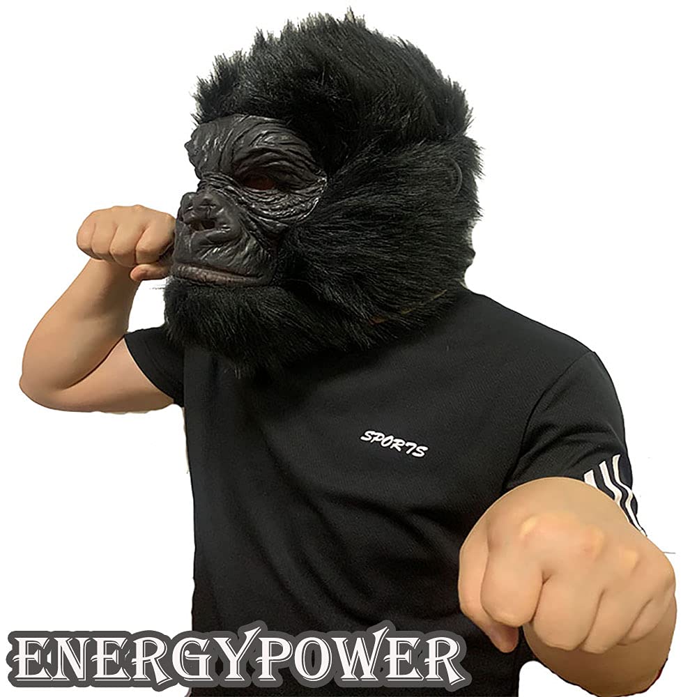 Amazon.co.jp: EnergyPower ゴリラマスク 業務用 ハロウィン