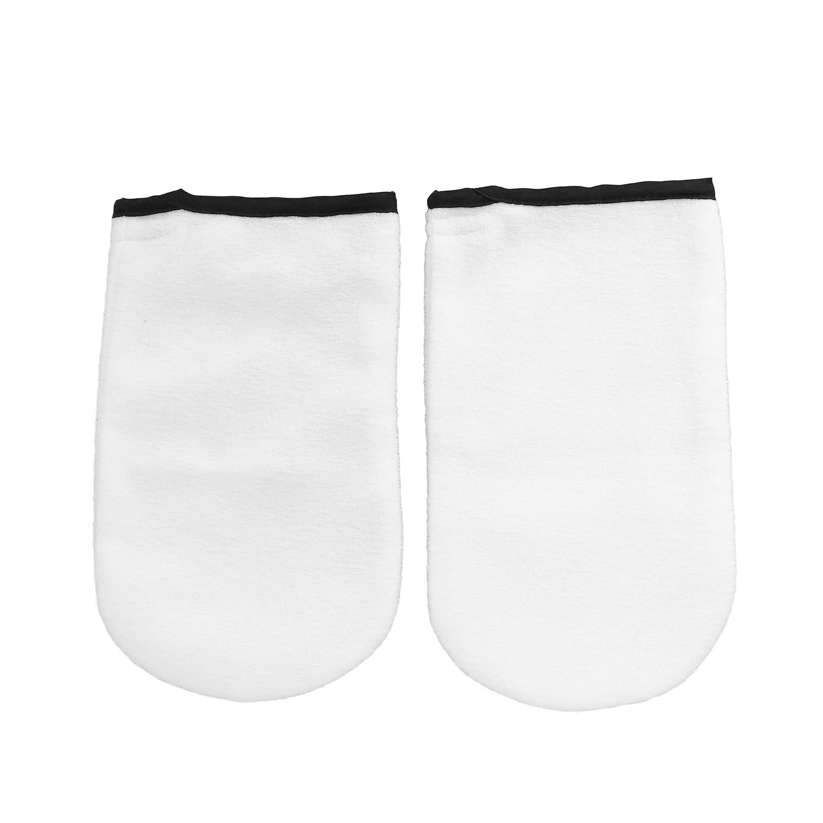 Guanti Per Terapia di Paraffina, Guanti di Cera di Paraffina 2 Pezzi in Puro Cotone Che Promuovono L'assorbimento Guanti Spa Per Terapia Manuale con Cera Calda Bianchi