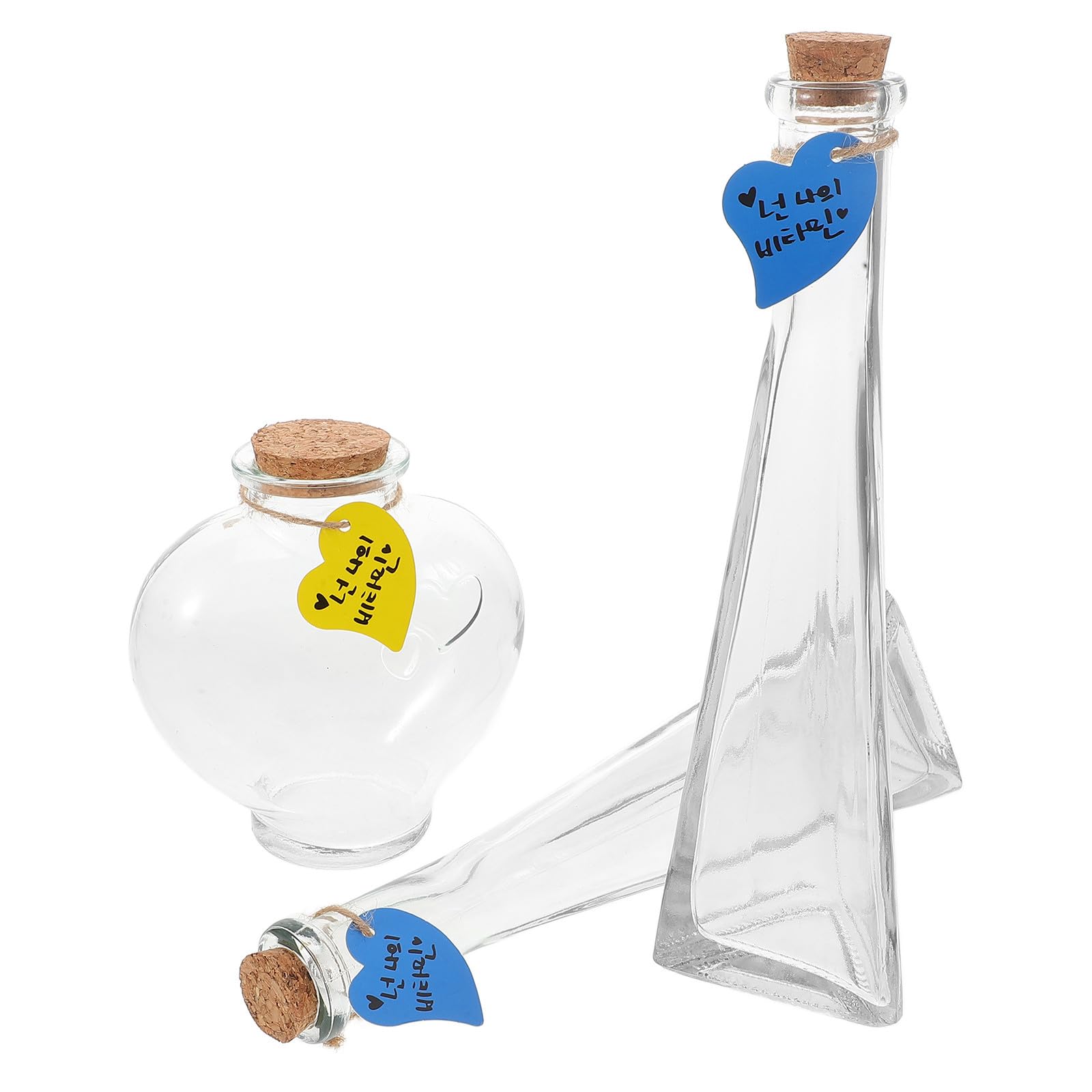Bouteilles en verre Cabilock pour cérémonie de sable et décoration de mariage