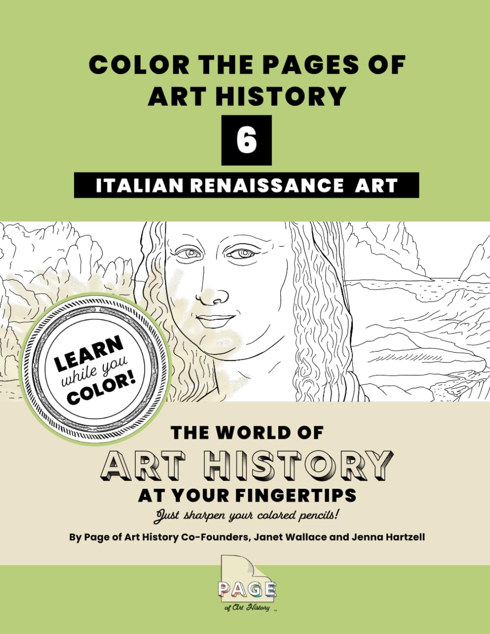 Italian Renaissance Art Coloring Book (Color the Pages of Art History)