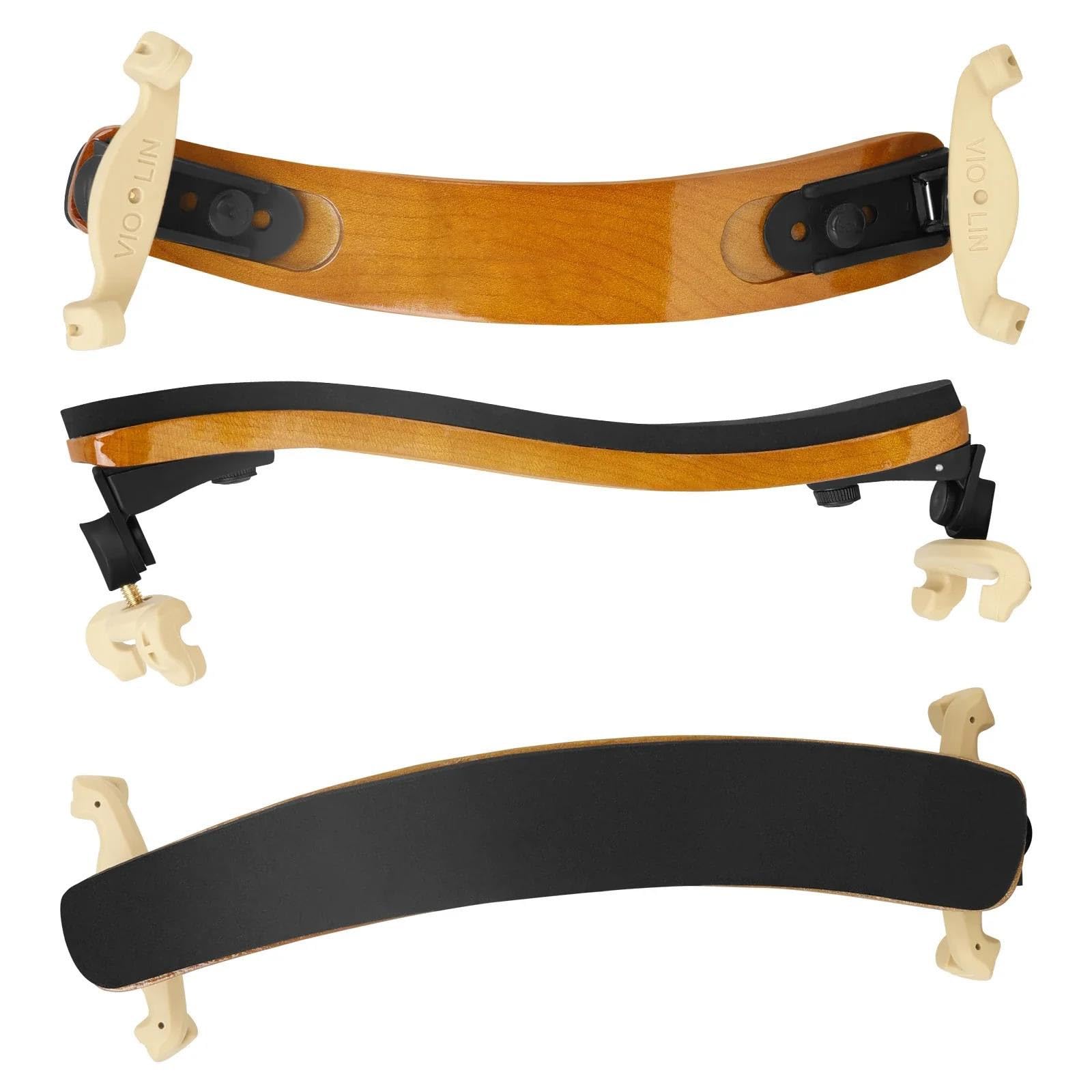 Reposapiés para almohadilla mentonera ajustable 3/4 4/4 piezas de accesorios acolchados partes violín | Reposa-hombros para violín(AY040)