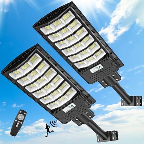 Viugreum 600W Lampione Solare Led Esterno con Telecomando, Lampione Solare,lmpione Solare da Esterno con Sensore di Movimento Crepuscolo All'alba IP65 impermeabile lampioni Solari 3 Modi 2 Pezzi Viugreum 600W Lampione Solare Led Esterno con Telecomando, Lampione Solare,lmpione Solare da Esterno con Sensore di Movimento Crepuscolo All'alba IP65 impermeabile lampioni Solari 3 Modi 2 Pezzi