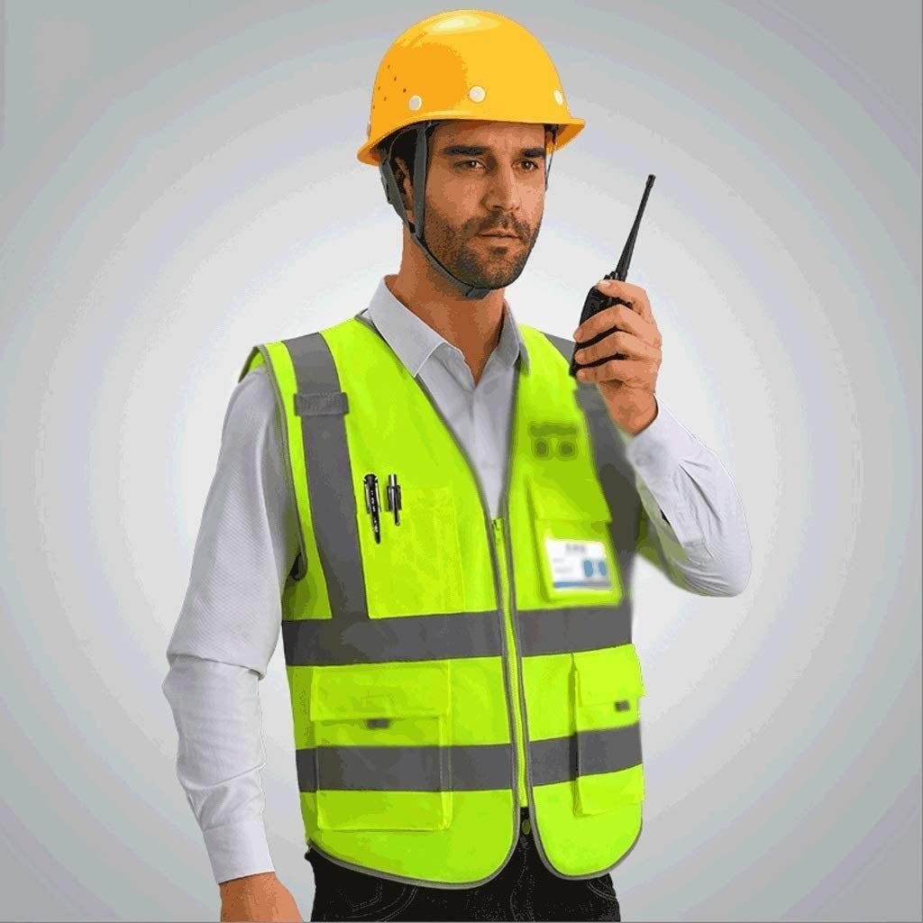 Chalecos de seguridad de alta visibilidad Chalecos reflectantes de alta visibilidad Chalecos reflectantes para trabajadores de la construcción Chalecos reflectantes para trabajadores del tráfico