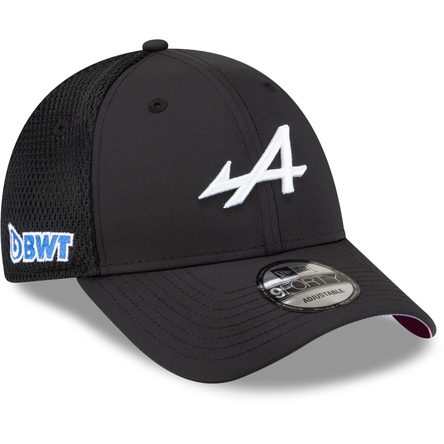 New Era 9Forty Mesh Snapback Cap - F1 BWT Alpine schwarz