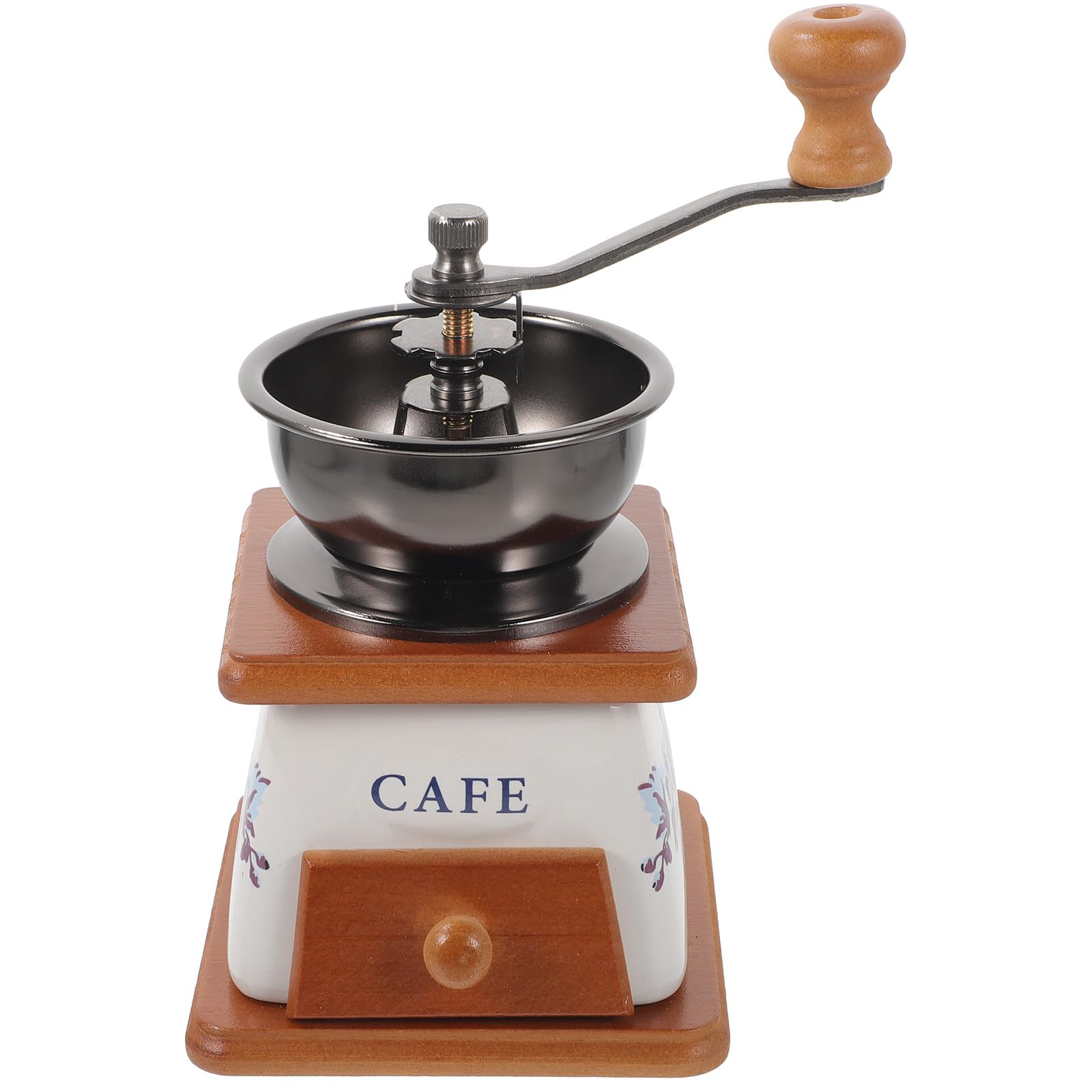 BETOOKY Molinillo de Café para Moler Granos Diseño Compacto Manual de Cerámica y Detalles Delicados y Otros Cereales en Casa o Cocina
