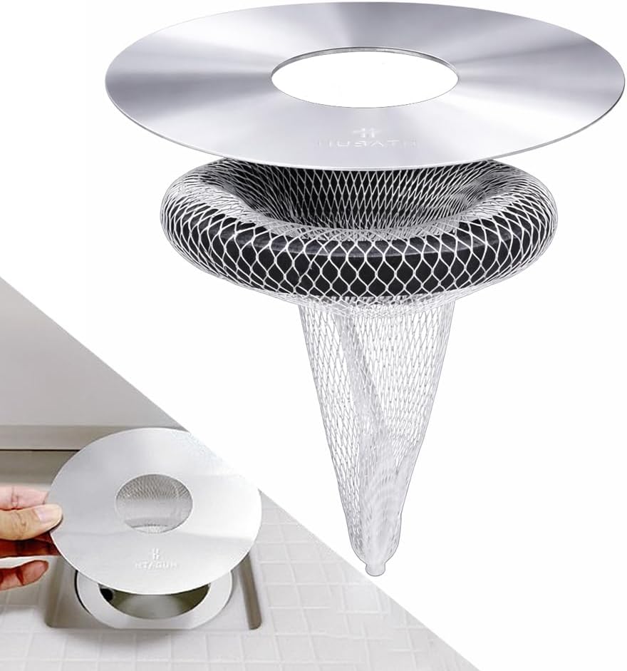 【メディア話題】HUBATH お風呂用 ヘアキャッチャー ヒューバス ヘアーキャッチャー スタンダードサイズ STD140 浴室 風