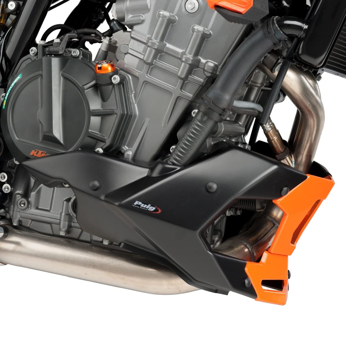 Bugspoiler kompatibel mit KTM 890 Duke/R 20-23 schwarz Motorspoiler Puig