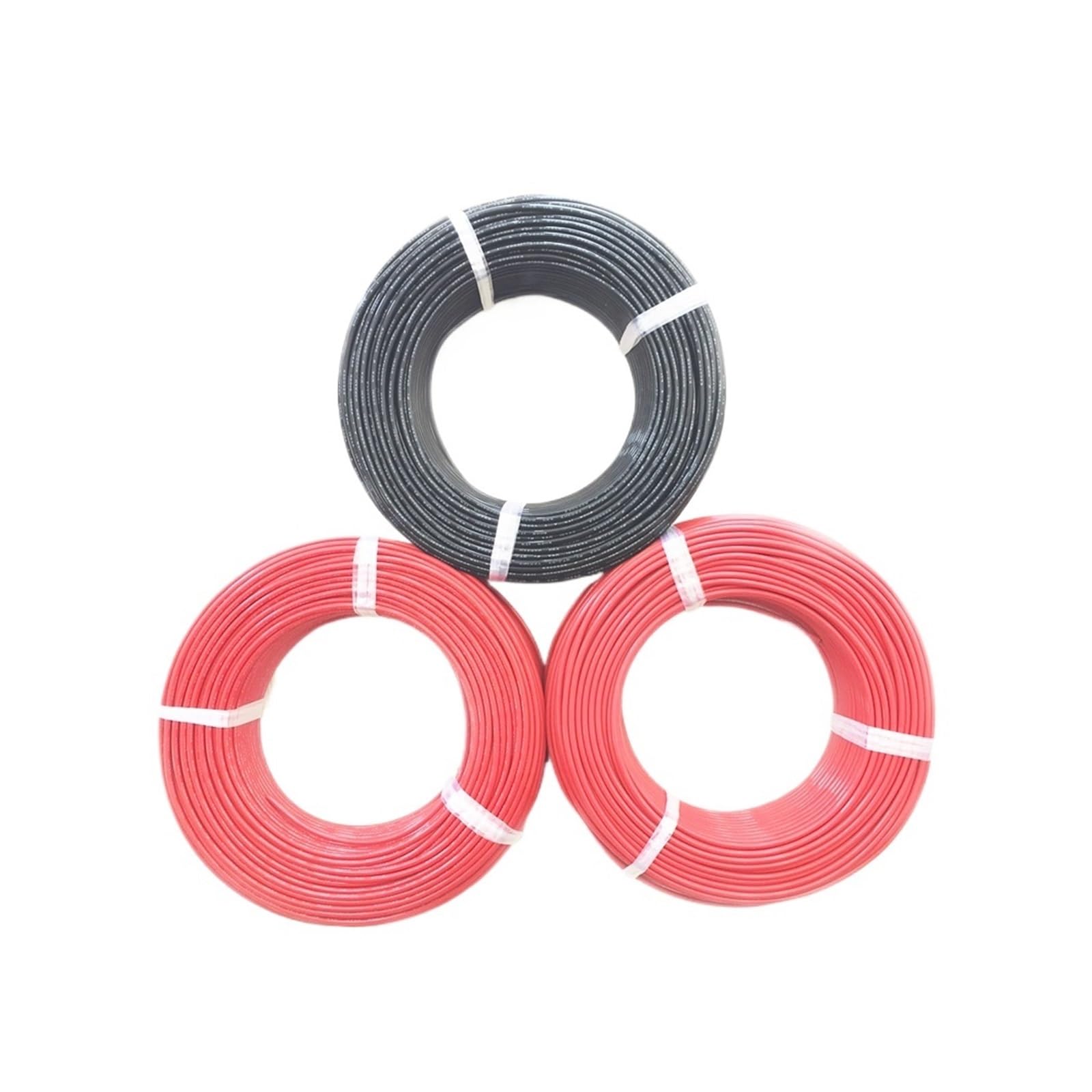 UL-Drähte und Kabel (PVC) Bestrahlungselektronenkabel UL1430 24AWG OD 1,4 mm Hochtemperaturleitung 300 V 105 Grad Amerikanisch geflochtenes Kupferkabel (Netzwerk, 30 m)