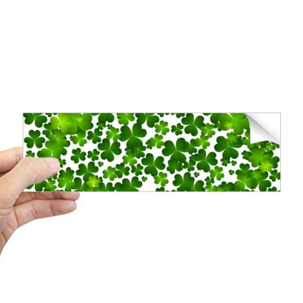 Adhesivo de San Patricio rectangular que no deja residuos al quitarlo de la mesa 4