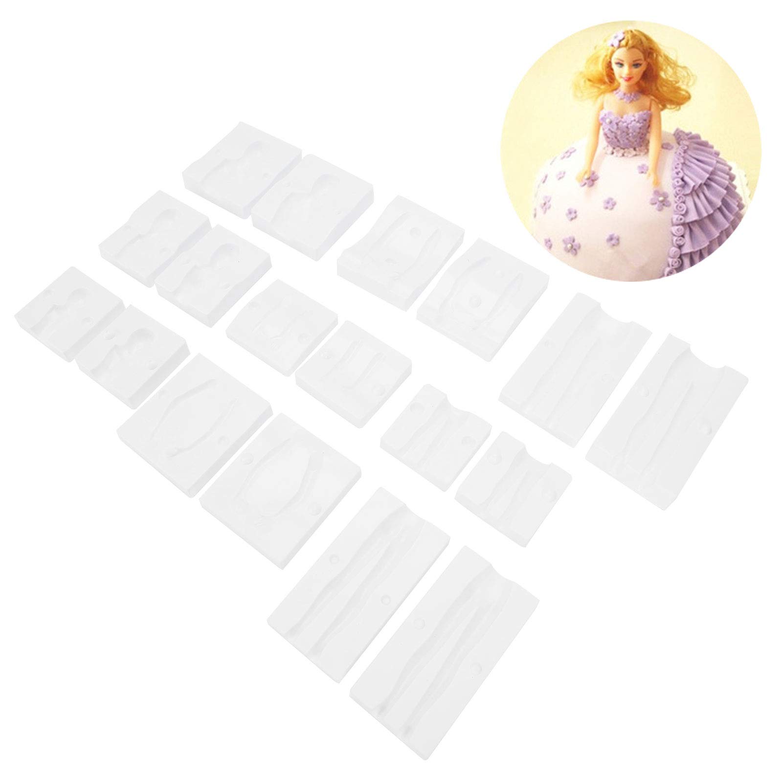 Human Cake Decoration Moulds,Fondant Figures for Cakes,Human Cake Decoration Moulds Fondant Figure Mould Baking Kit for Icing and Cake Decorating Cake Figure Mold Family Set