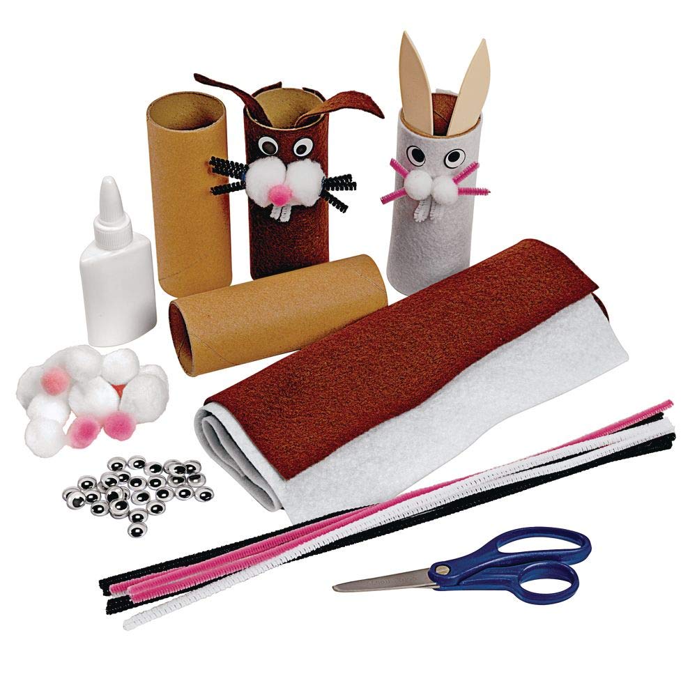 Colorations Recycled Craft Rolls, Cardboard Craft Rolls, Sturdy Craft