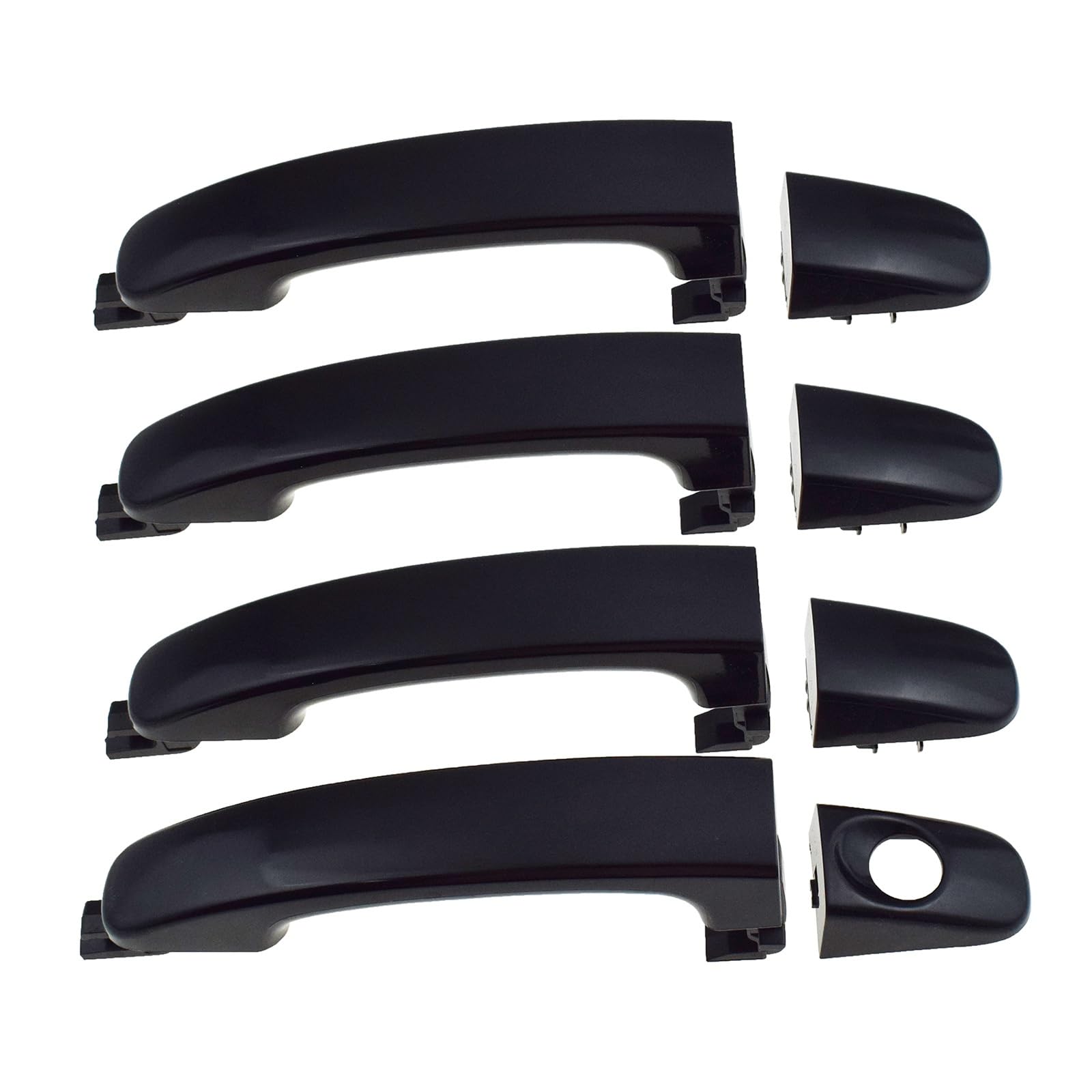 Qjahxkf Replacement Exterior Door Handles Exterior Door Handle AB3921218A14AC AB3926224A46AA for for Ranger for Everest T6 T7 for Mazda for BT50 2012-2020 Outer Handle(Door Handle Set 4piece)