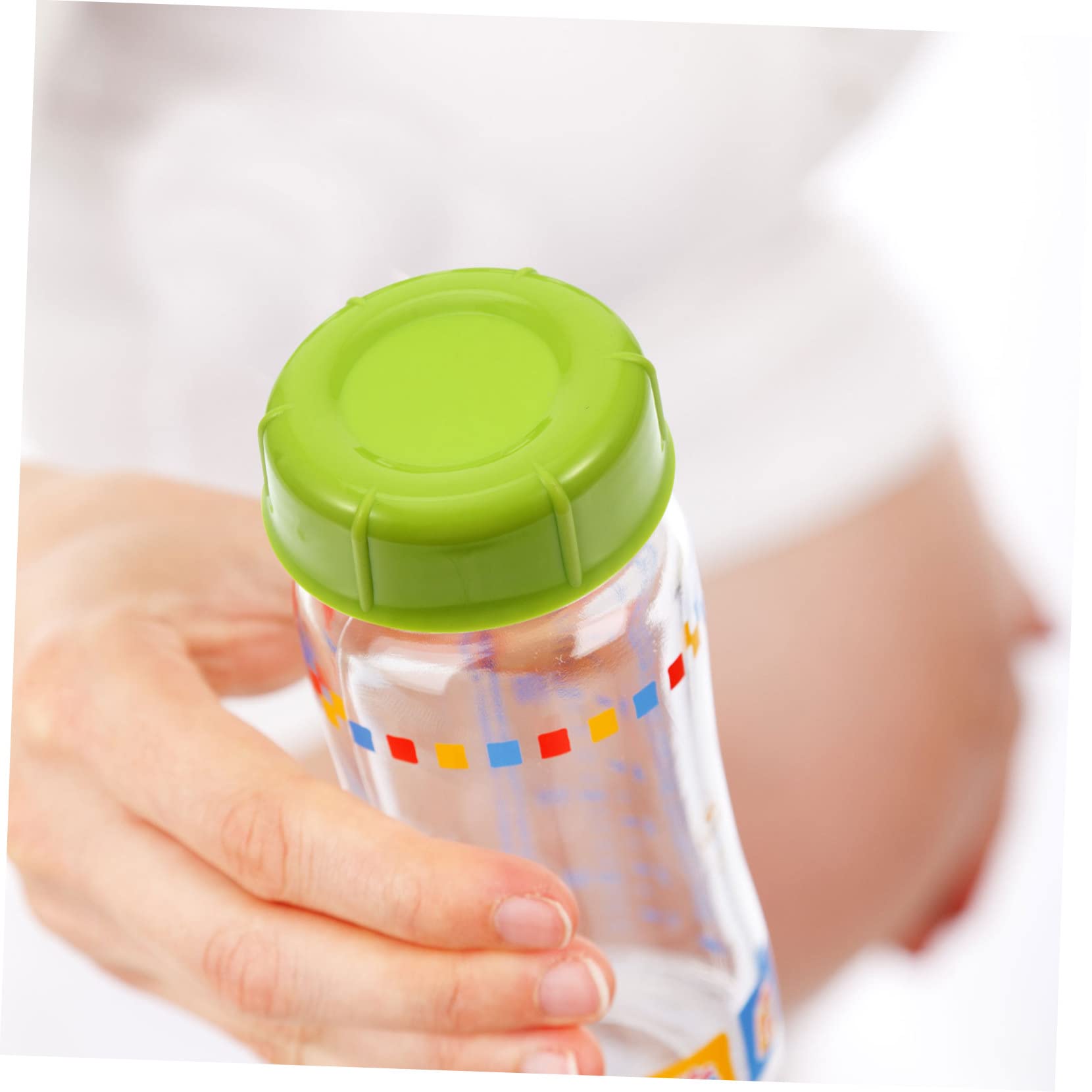 Toddmomy 20stücke Teiliges Milchflaschen-verschlusskappen -freie Kunststoffkappen Für Muttermilch Und Babyflaschen Auslaufsicher Für Unterwegs Geeignet