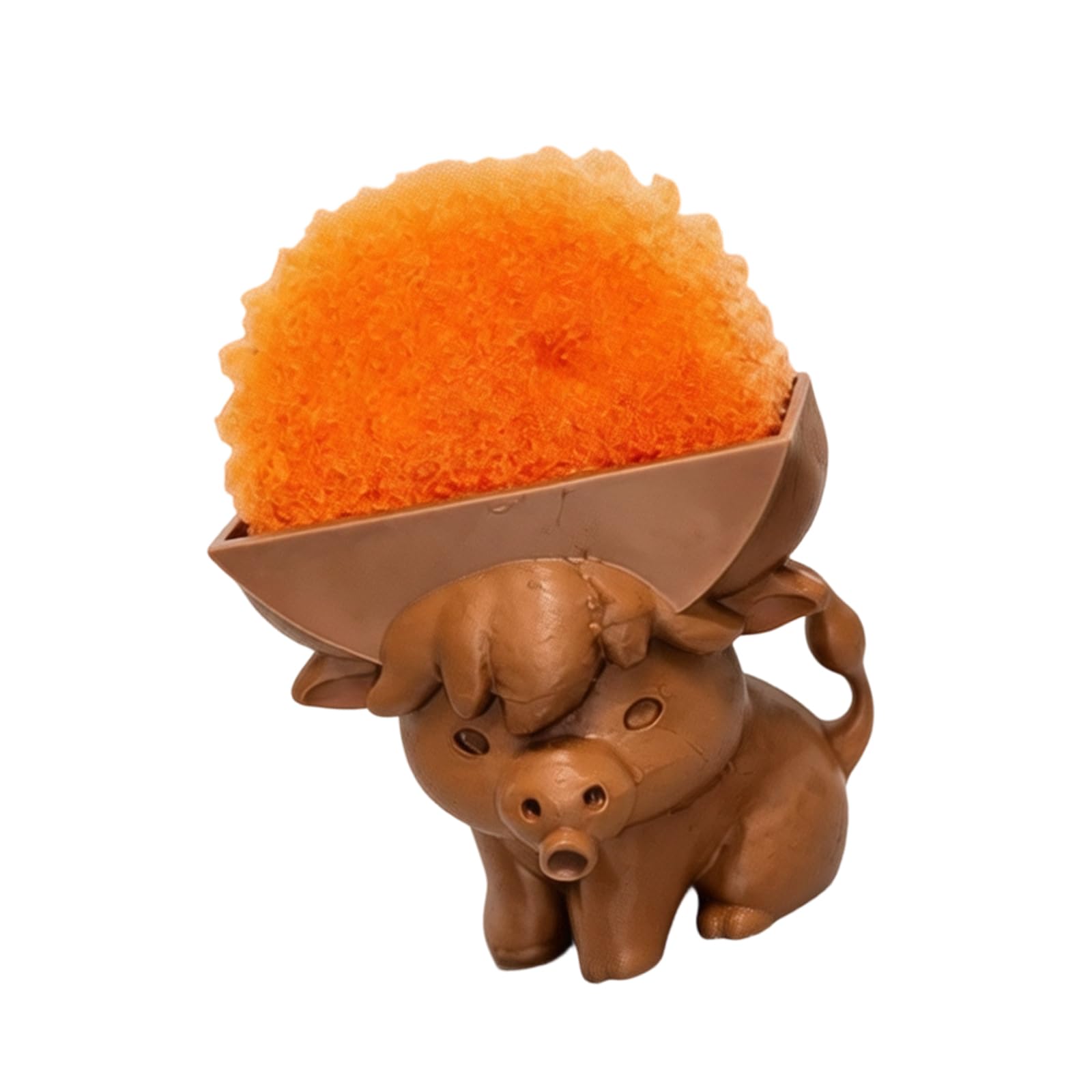 Whoasyst Decorative Sponge Holder with Drainage Compact Sink Caddys Organizers Bathroom Soap Dishes Decorative Sponge Holder for Kitchen Sink Counter