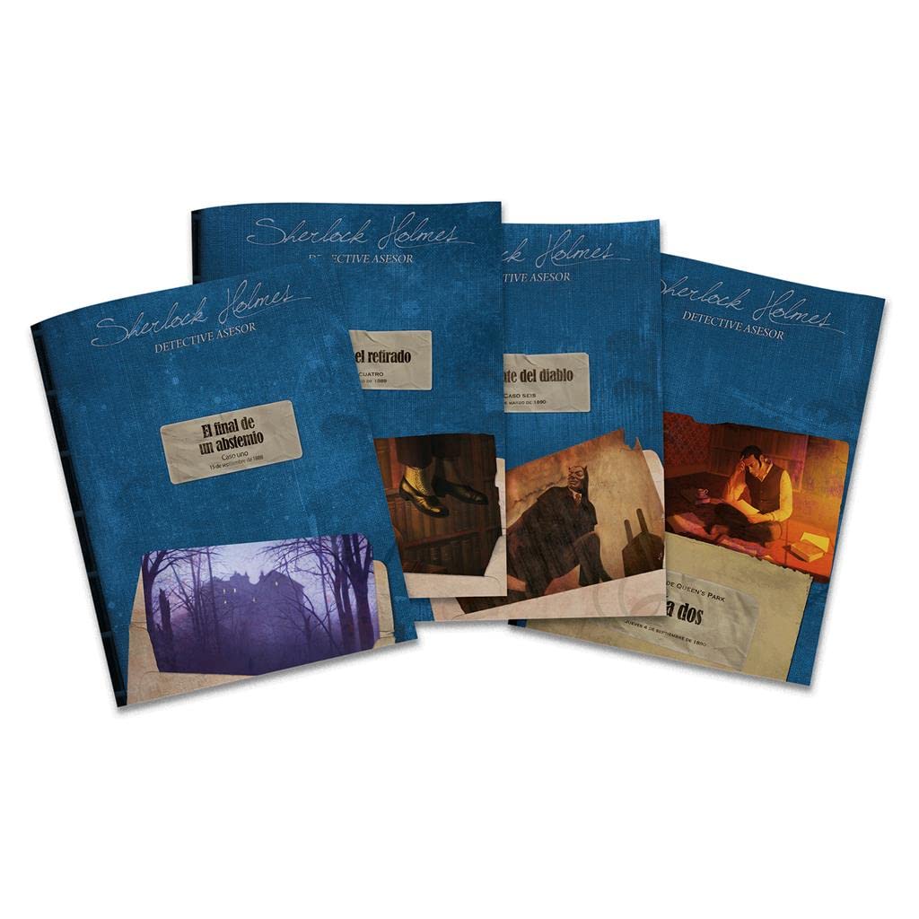 Space Cowboys Asmodee Sherlock Holmes Detective Asesor. Carlton House y Queen´s Park.