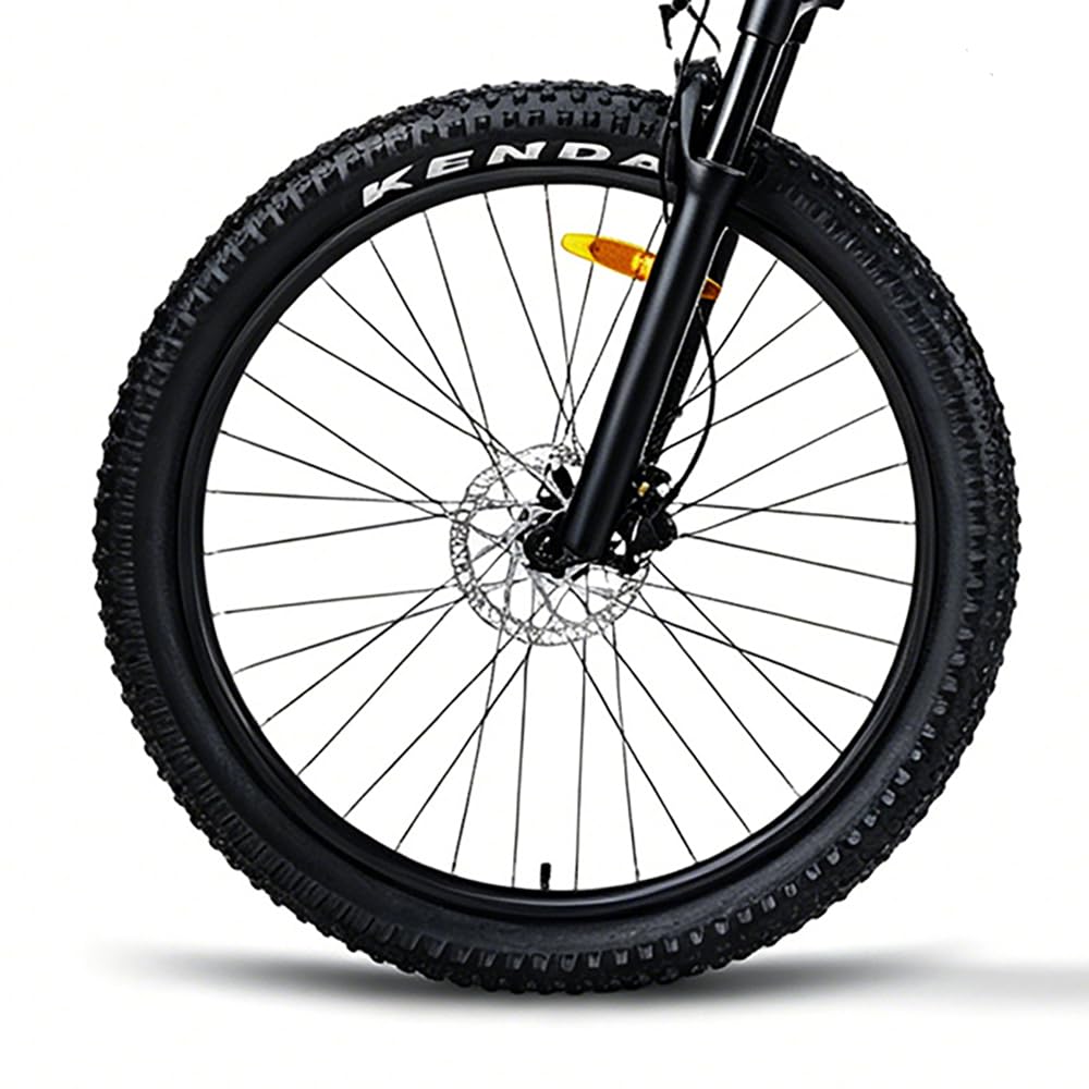 Ruota anteriore da 27,5 pollici per bicicletta elettrica 27M201 | Freni a disco, raggi robusti, su misura e stabile