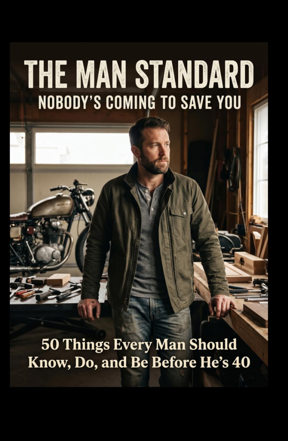 THE MAN STANDARD: Nobody’s Coming to Save You 50 Things Every Man Should Know, Do, and Be Before He’s 40