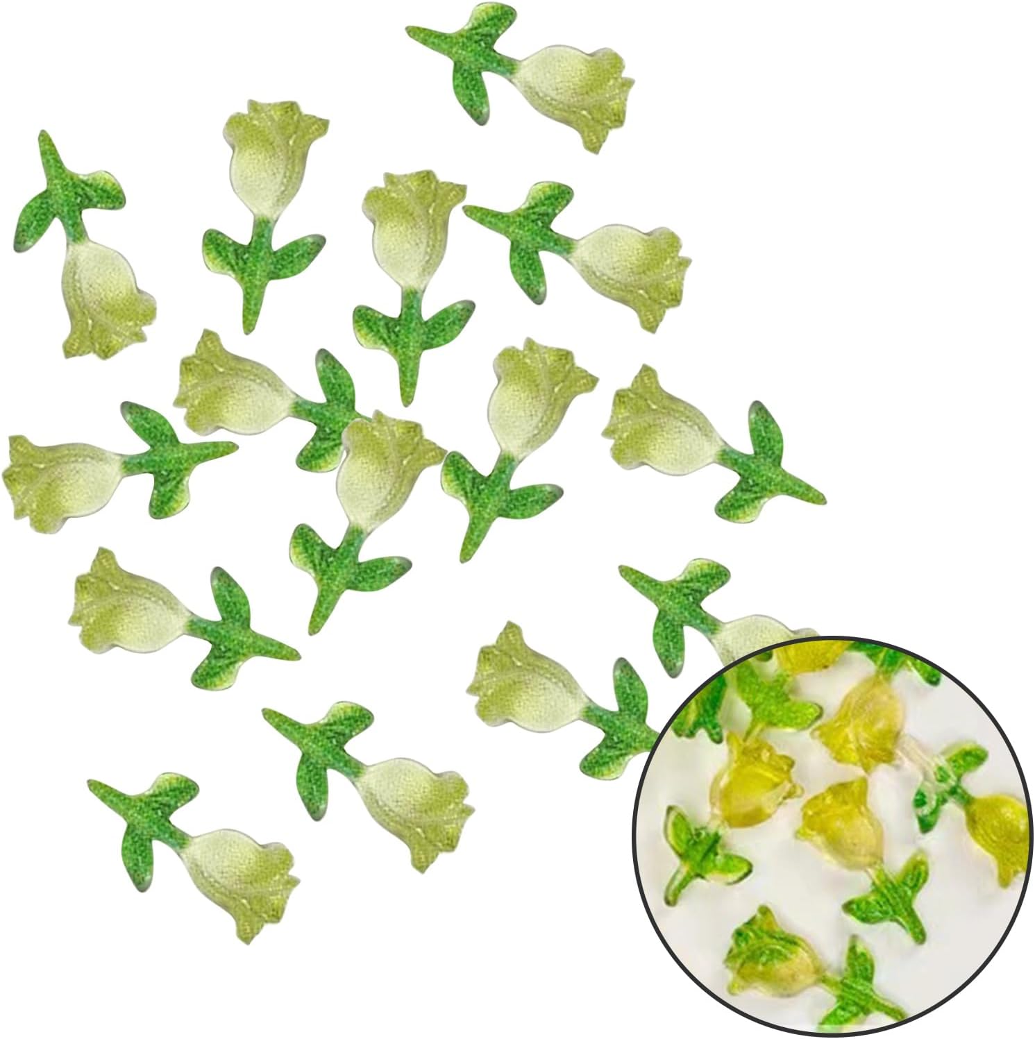 Amazon クリアネイルラインストーンクリスタルチューリップ形の爪宝石ストーンフラットバックラインストーンダイヤモンド宝石ネイルアート用