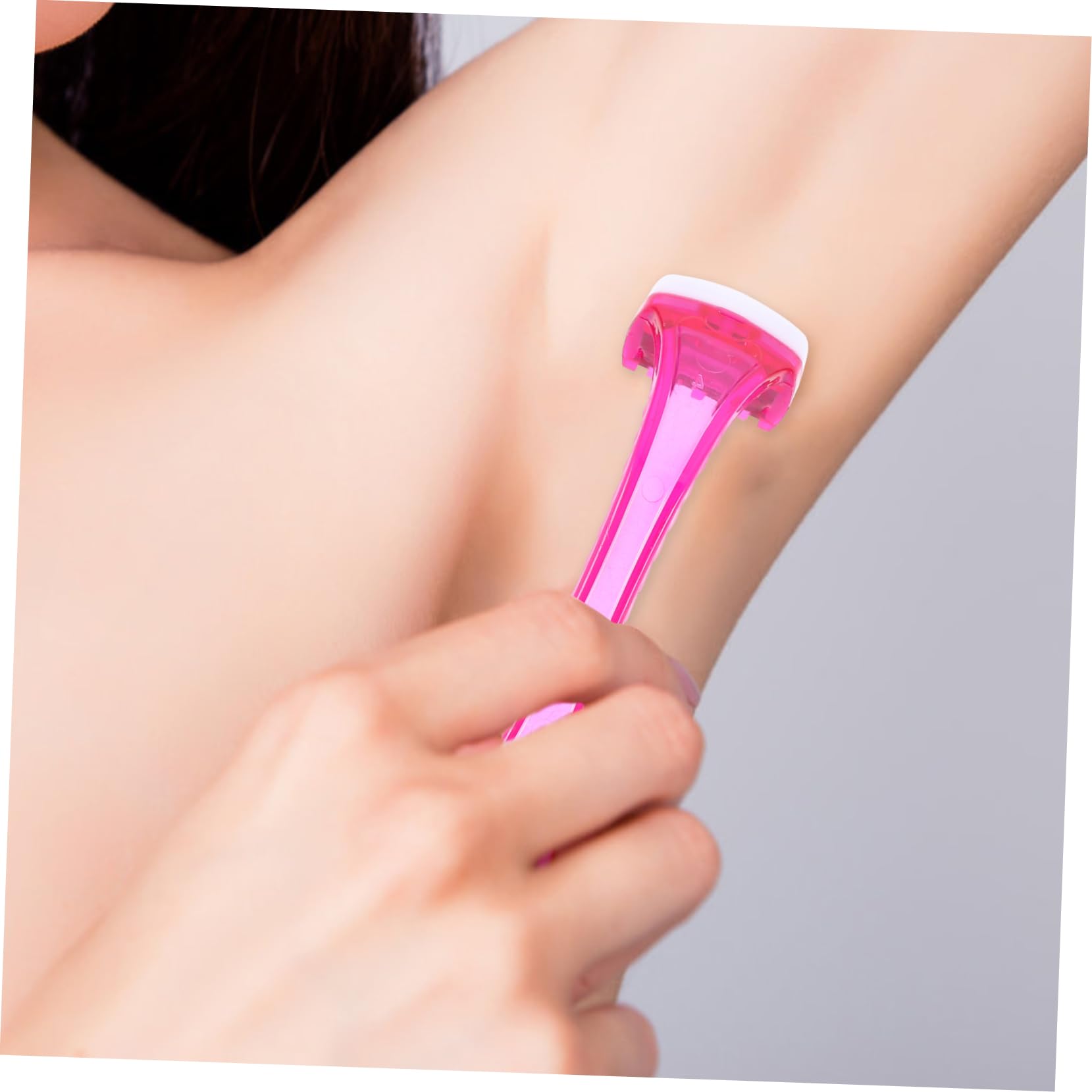 Housoutil Rasoio Manuale per Depilazione Donna Bikini 15 Pezzi in Acciaio Inossidabile Portatile per Viaggio Rasatura Precisa e Irritazione Ridotta