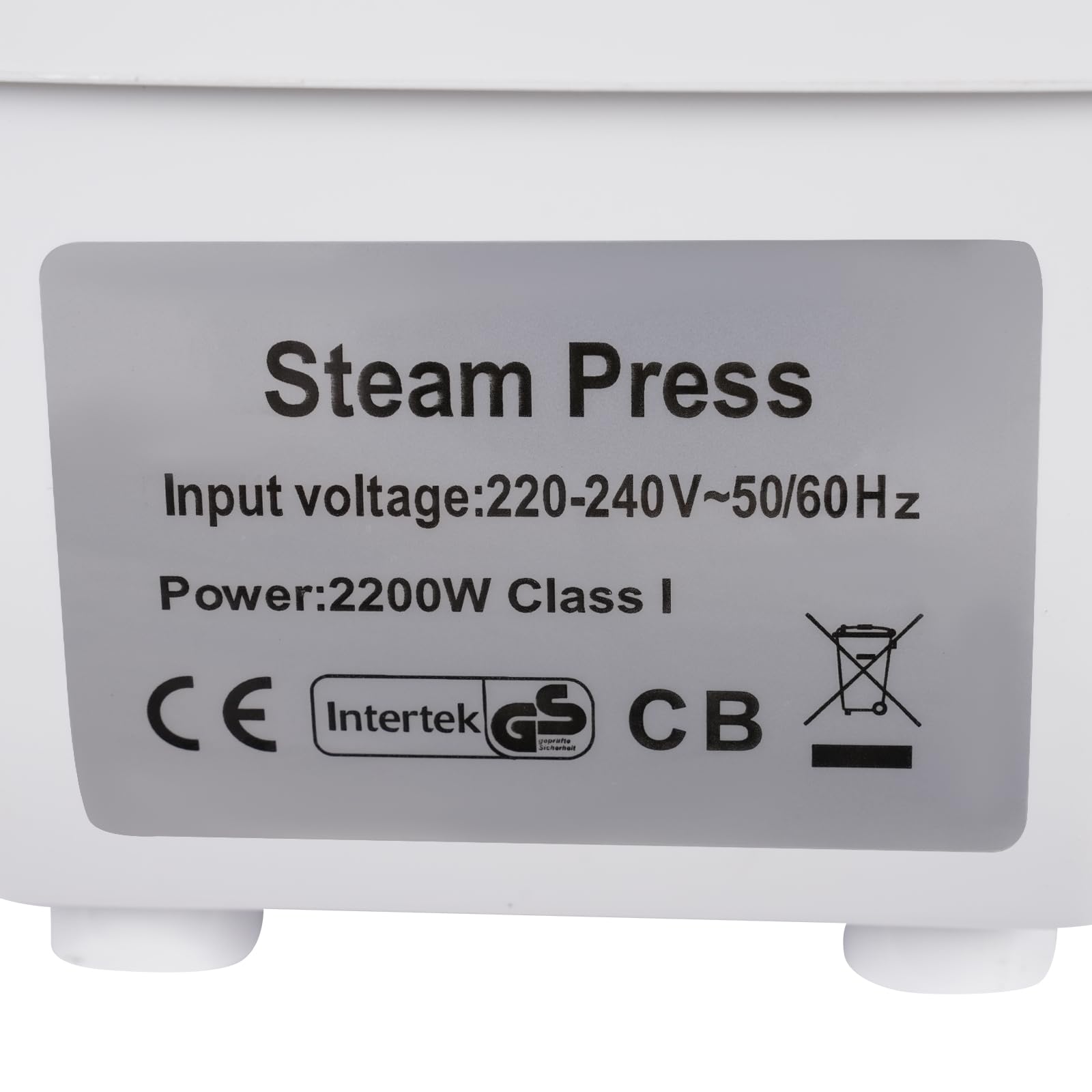 Bügelmaschine Intelligente Dampfpresse größer Bügelpresse 2200W Professionelle Bügeln Dampfbügelpresse mit 1L Tank, 5 Bügelprogrammen und Temperatureinstellung, 68 * 53 * 26cm