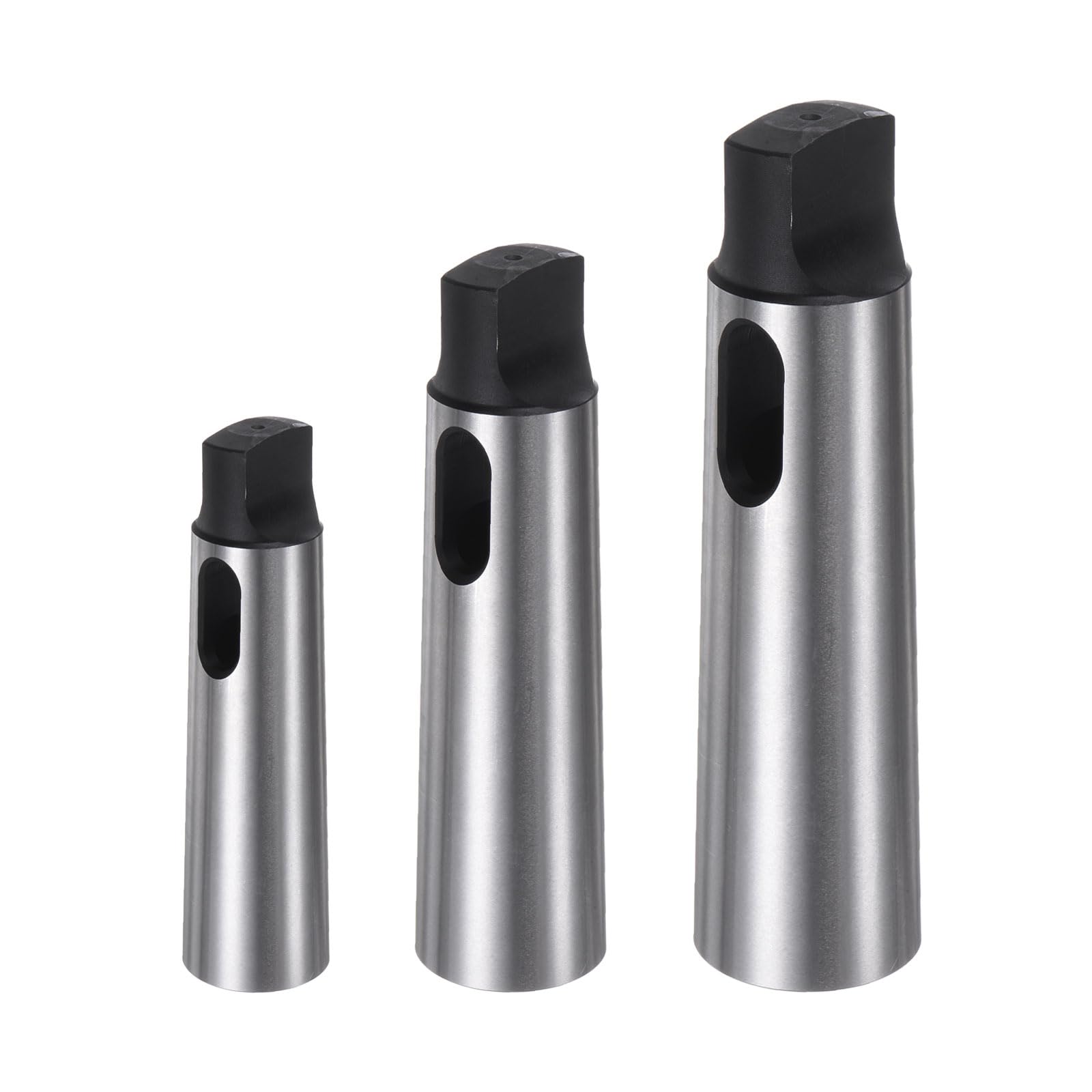 QUARKZMAN 3pz Morse Cono Adattatore Mt2—1、Mt3—2、Mt4—3 Precisione 0.02mm Alto Tenore Carbonio Acciaio Trapano Manicotto Riduzione Trapano Mandrino Manicotto per Tornio Fresatura Parte