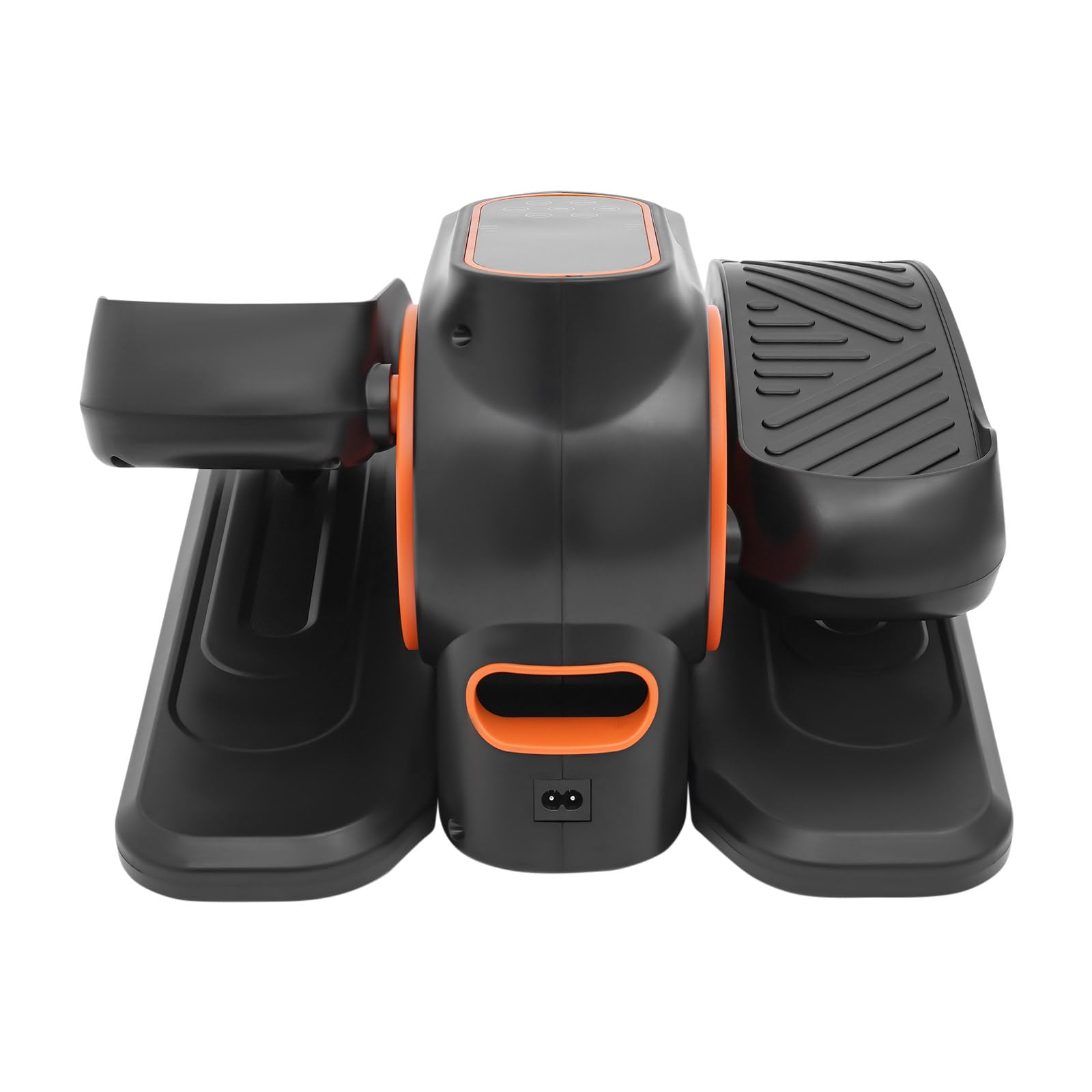 Elektrischer Crosstrainer 12 Stufen Kompakt Mit LCD Für Heim | ABS Und TPR Für Senioren Stabiles Design Fernbedienung Enthalten Kein Aufbau Nötig Schwarz Maße 44x37.5x25.5cm 50W