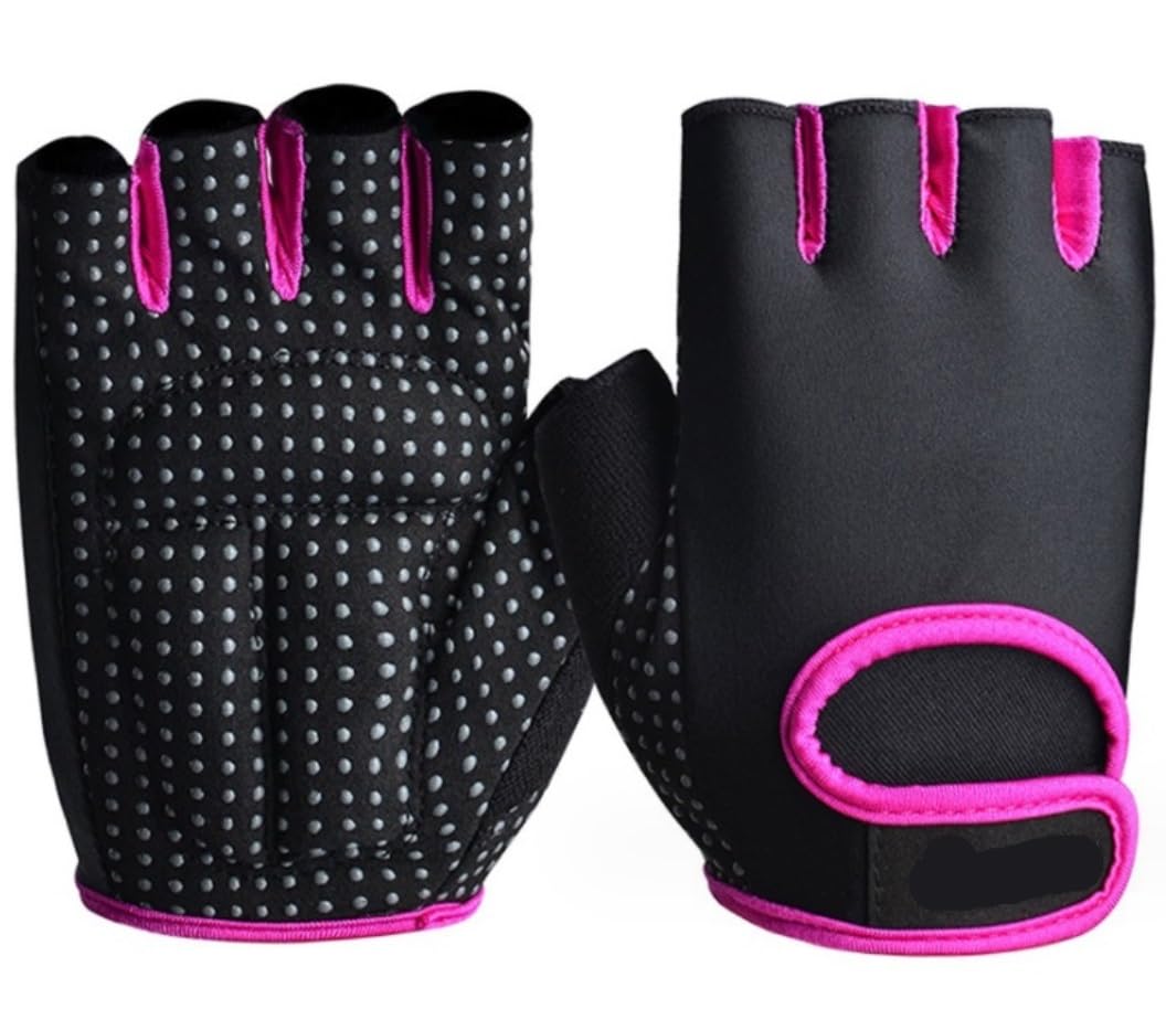 IRYZE Guantes Deportivos Guantes De Medio Dedo Guantes De Levantamiento De Pesas, Soporte De Entrenamiento De Gimnasio para Levantamiento De Pesas Hombre y Mujer