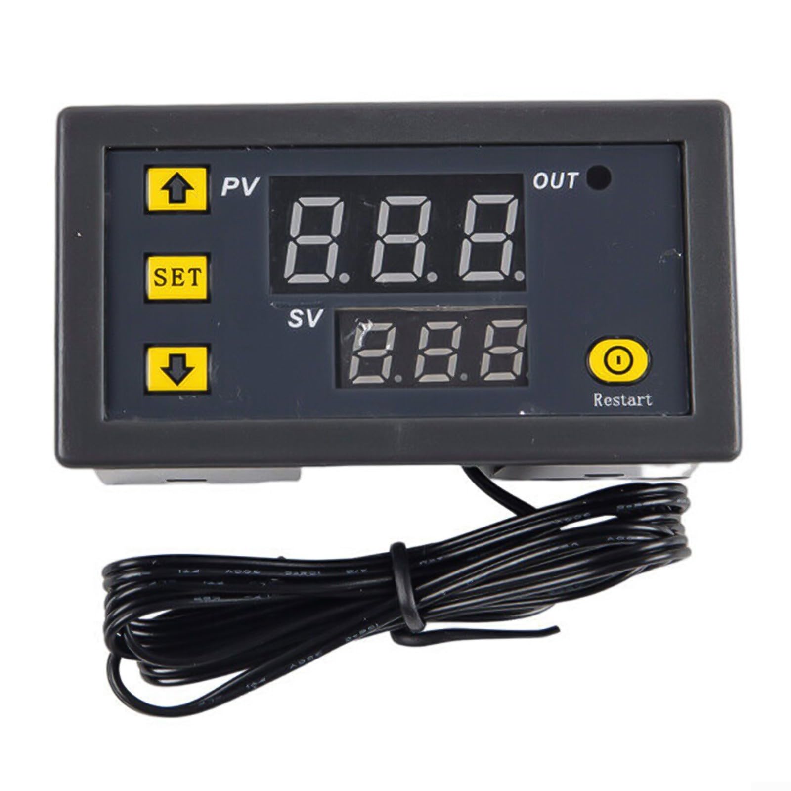 Regolatore di temperatura digitale, 12 V, 24 V, 220 V, termostato, sensore impermeabile NTC10K (24 V