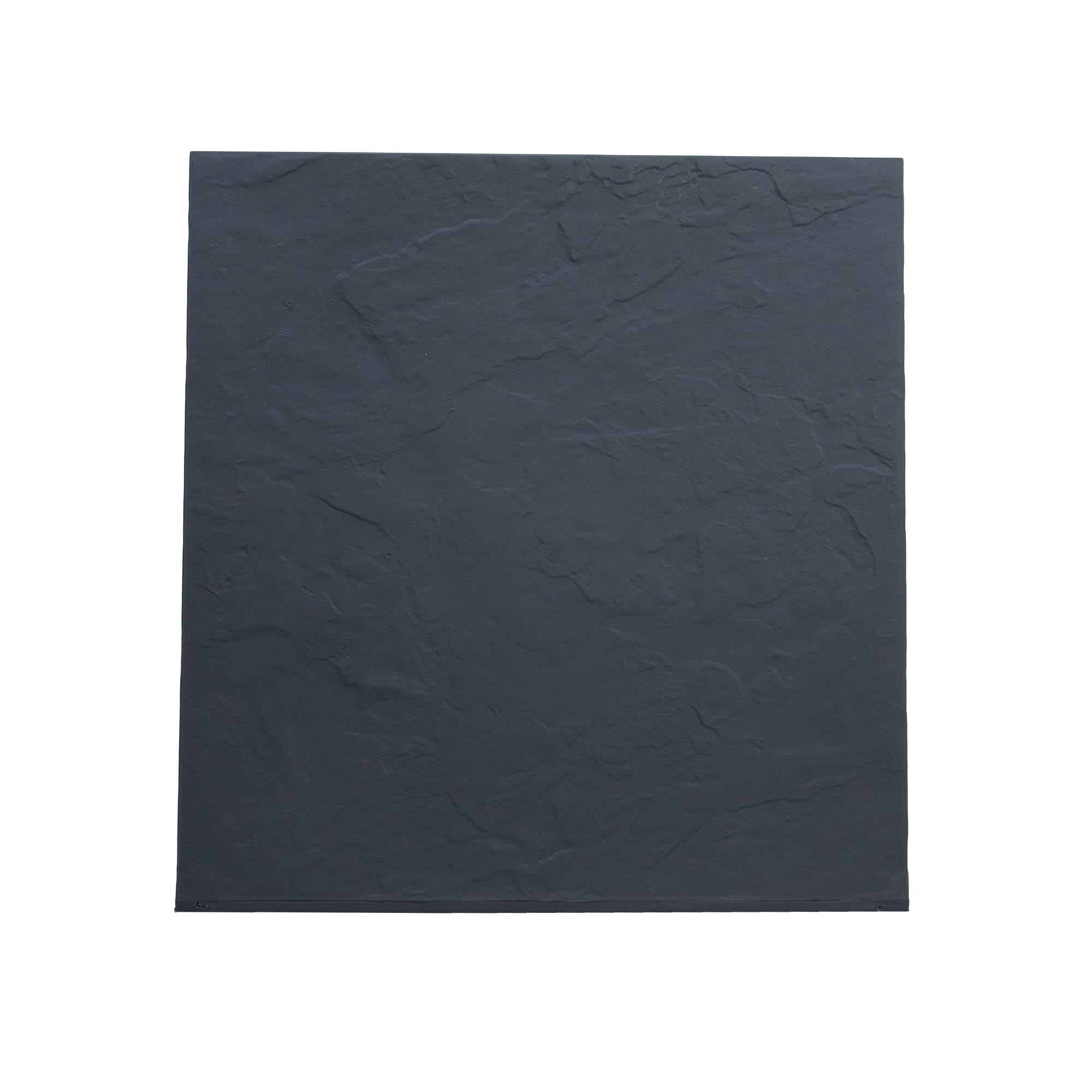 mgc24 Blumenkübel 39,5 x 39,5 x 43,5 cm Steinoptik, anthrazit grau | Quadratischer Pflanzkübel mit 31 L Volumen für Garten, Terrasse & Balkon | wetterfest, leicht & robust