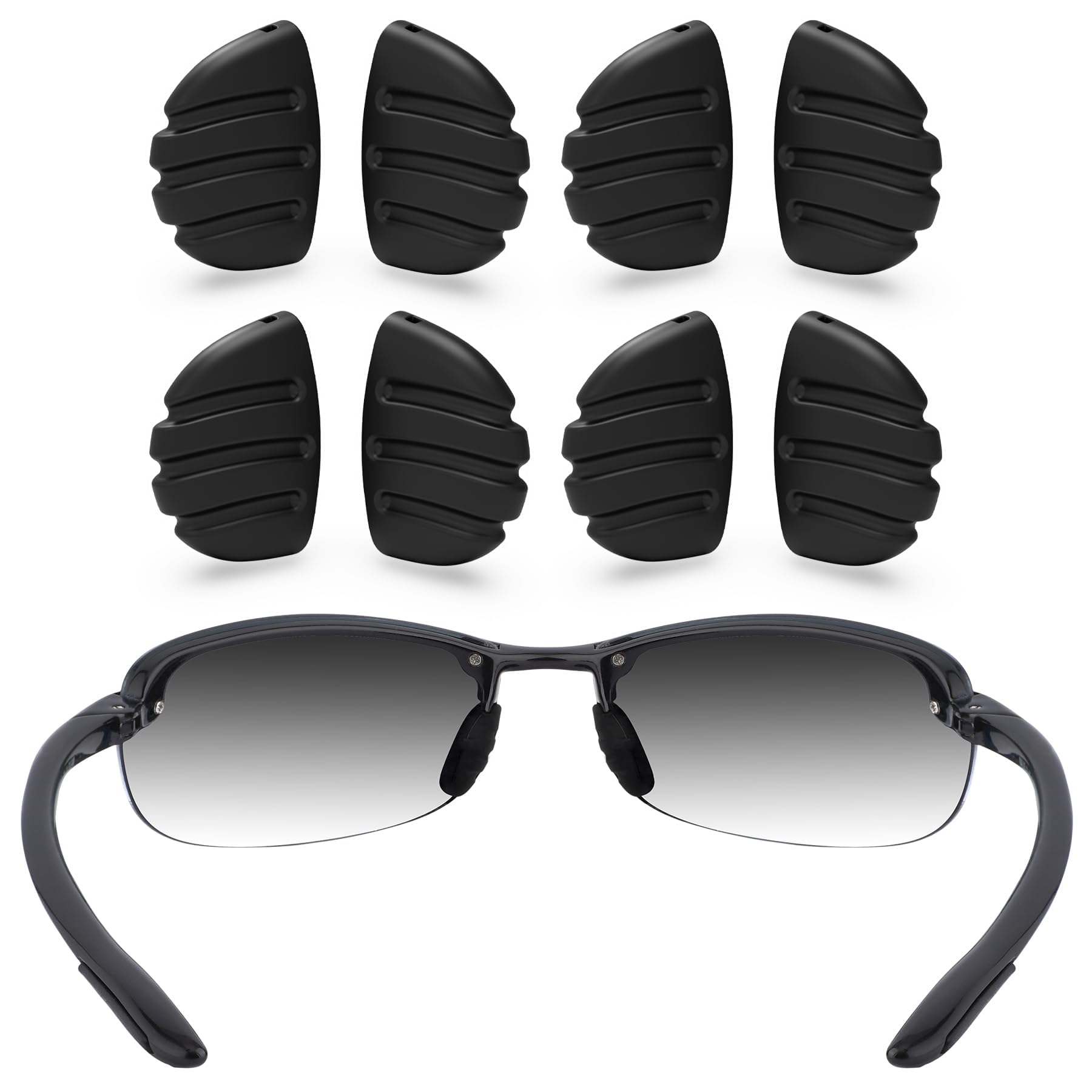 ToughAsNails Replacement Nose Pads for Maui Jim Makaha MJ405/Sandy Beach MJ408/Ho'okipa MJ407 and Martini Sports Sunglasses