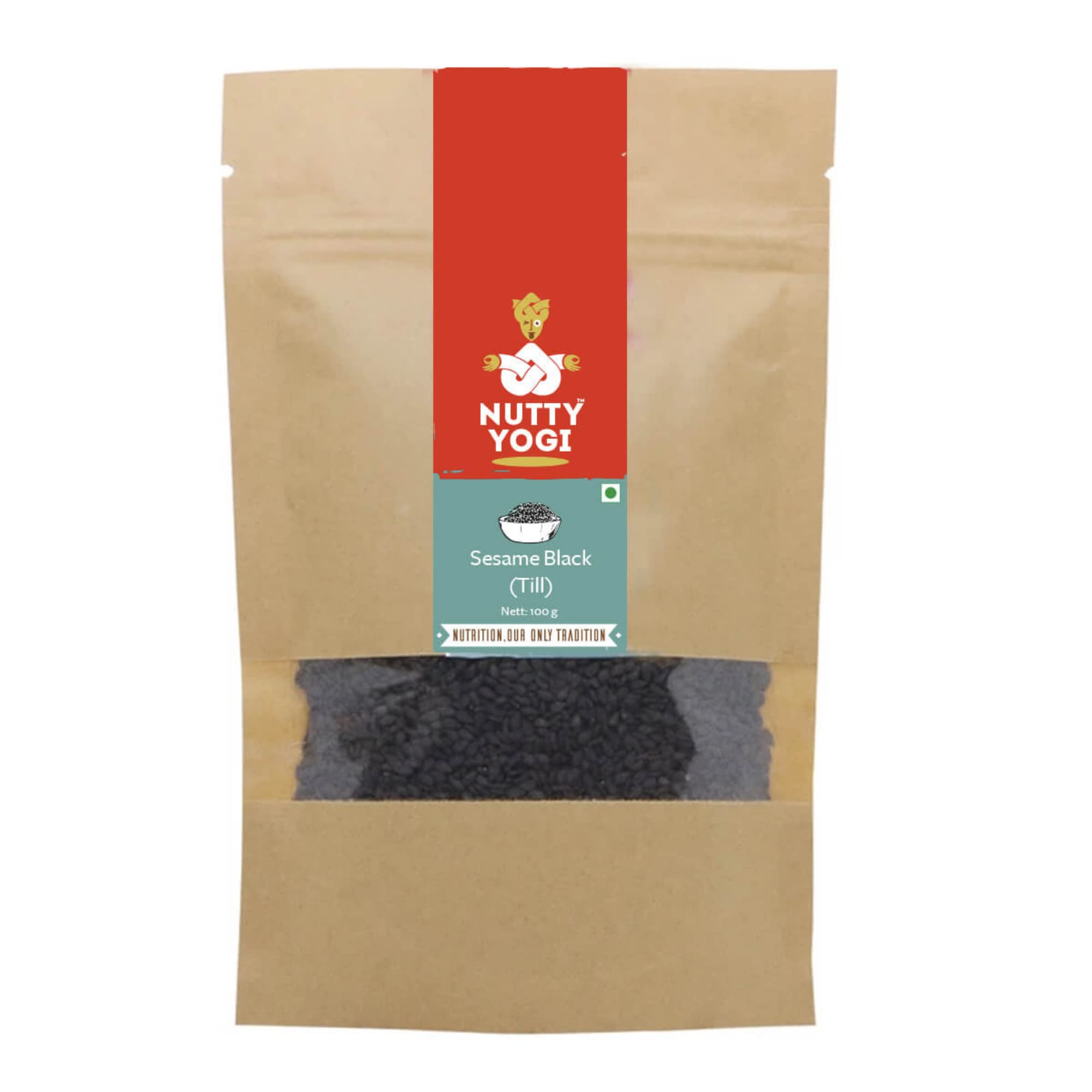 NUTTY YOGI ORGANIC SESAME BLACK (Til) | Whole Fresh & Natural Seeds | Spices 100g (B09ZHY8LW6) Amazon Price History, Amazon Price Tracker
