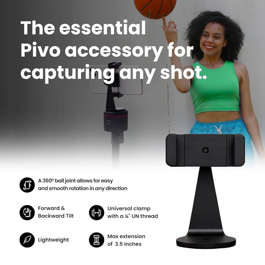 Pivo ビボ スマホスタンドホルダー L-96 Amazon.com: Pivo Smart Mount Adjustable 360° Vertical and