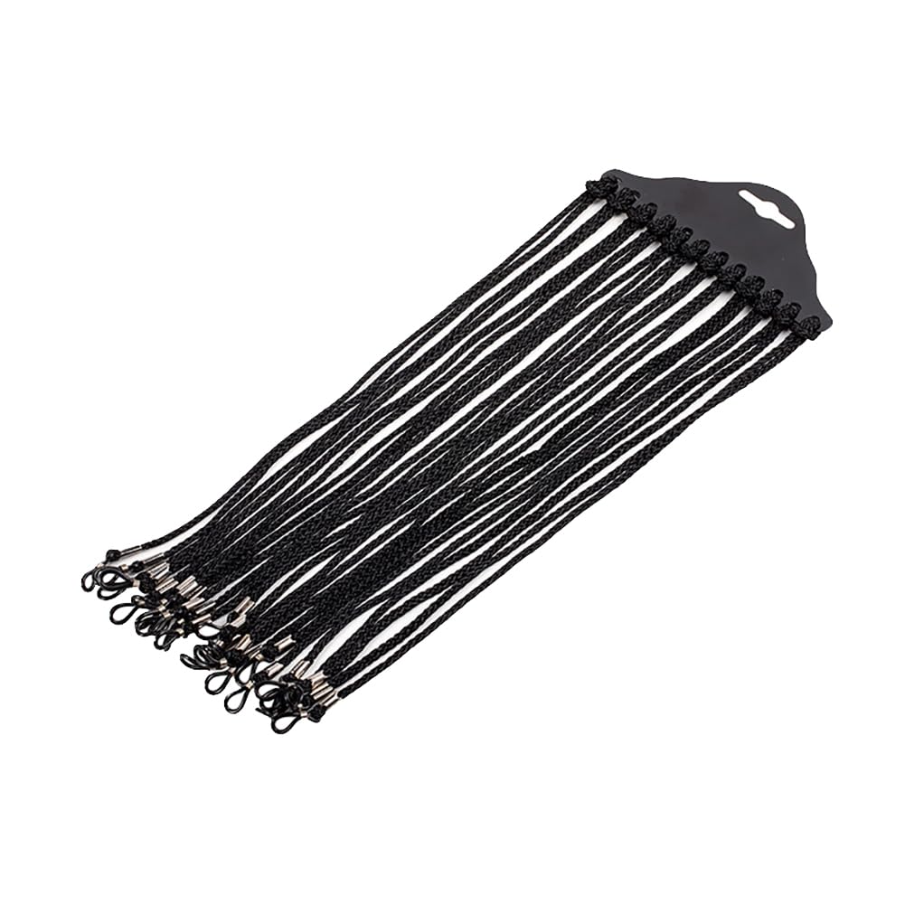 GSHLLO 24 Pcs Nylon Eyeglass Cords Reading Glass Neck String Anti Slip Glasses Strap Sunglass Lanyard Holder Spectacle Chain
