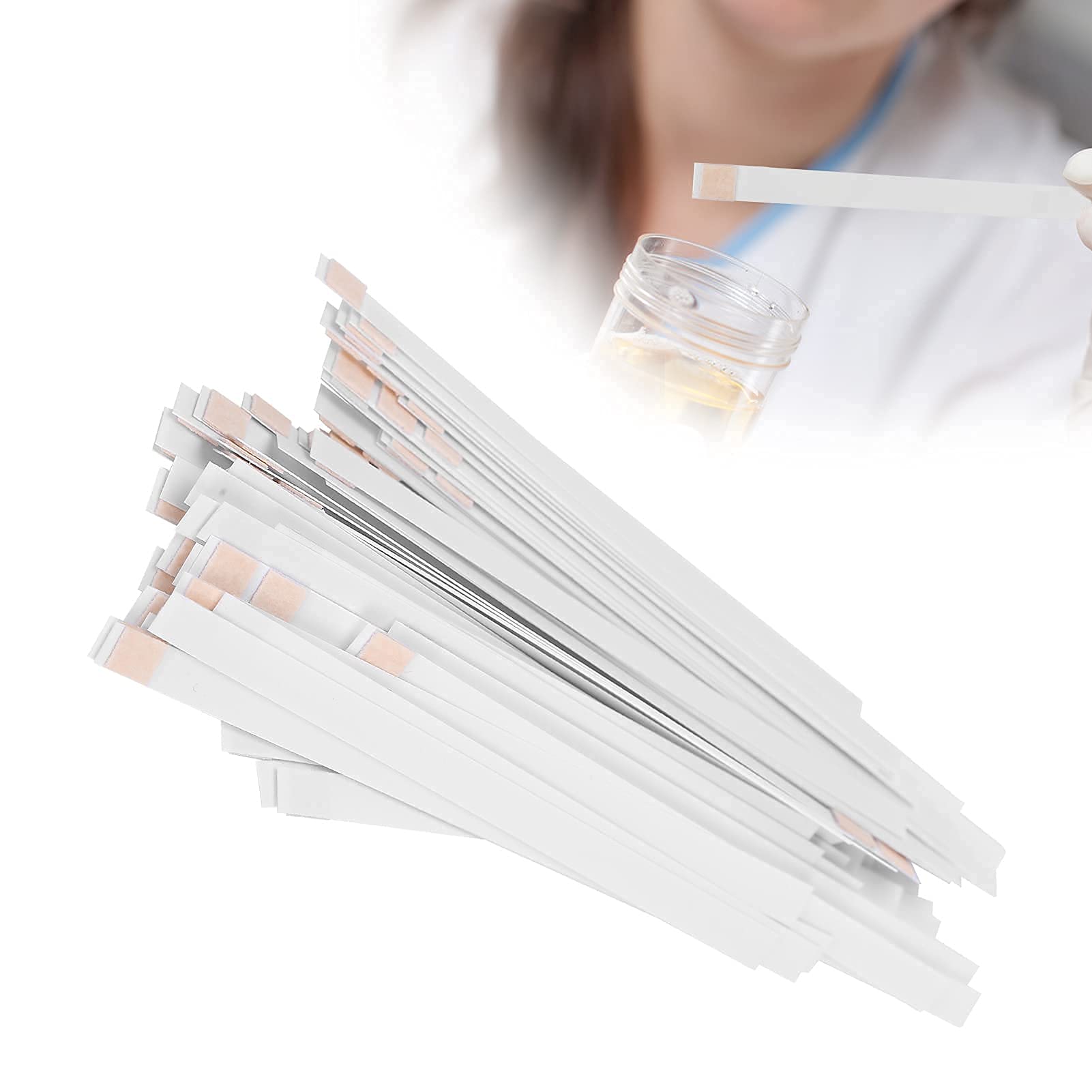 Keton Urin Teststreifen, Ketone Level Teststreifen Ketone Level Messstreifen Ketone Level Monitor Teststreifen 100 Stück Keton Teststreifen für Zuhause