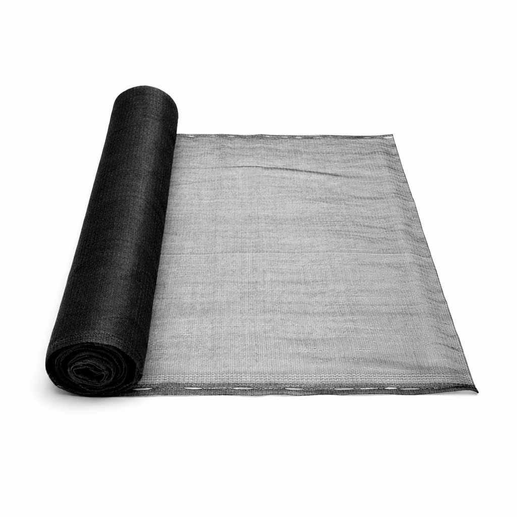 Yuzet Black 1M X 50M Debris Scaffold Garden Netting/Windbreak Shade, Crop Protection, Allotments Screen, Mesh Sheet, Anti Bird Net