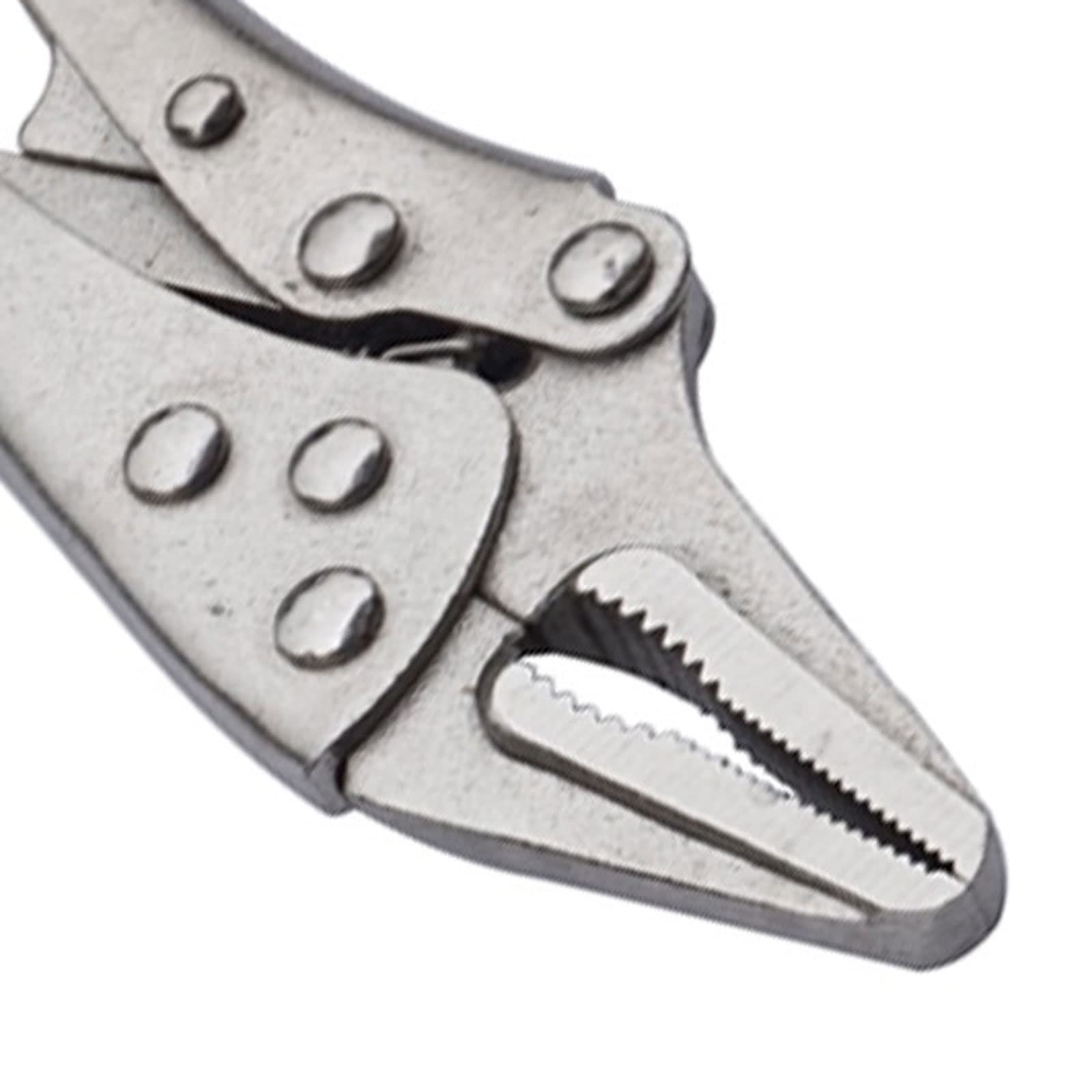 JINGYAN Alicates universales 1pc Locking Pliers, Pointed-nose, Quick-clamping, Flat-bladed, Toothed Holding Tool, Labor-saving