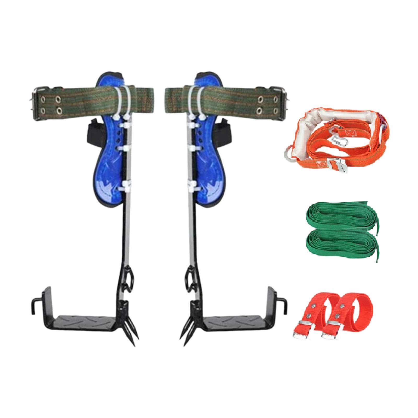 Tree Climbing Spikes Tree Climbing Gear for Tree Trimming Tree Work Outdoor None Secure Rope-image-34