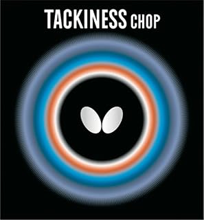 Butterfly Tackiness Chop Table Tennis Rubber Table Tennis Rubber | 1.5 mm, 1.7 mm, or 1.9 mm | Red or Black | 1 Inverted Table Tennis Rubber Sheet | Professional Table Tennis Rubber