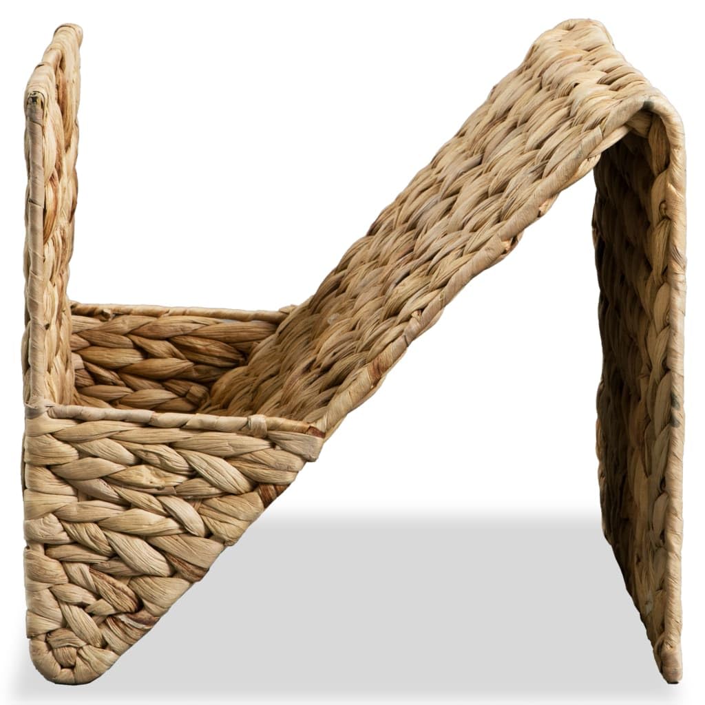 Furniture Select Porte-revues en jacinthe d'eau 31 x 31 x 31 cm