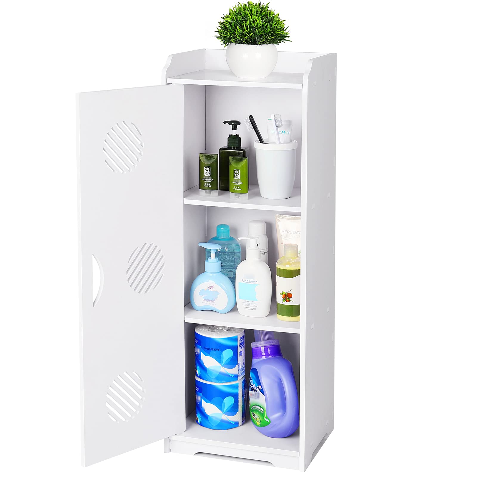 Buy CITLOW White Bathroom Floor Storage