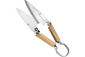 Single-Bow Straight Goat Shears for Seamless Shearing