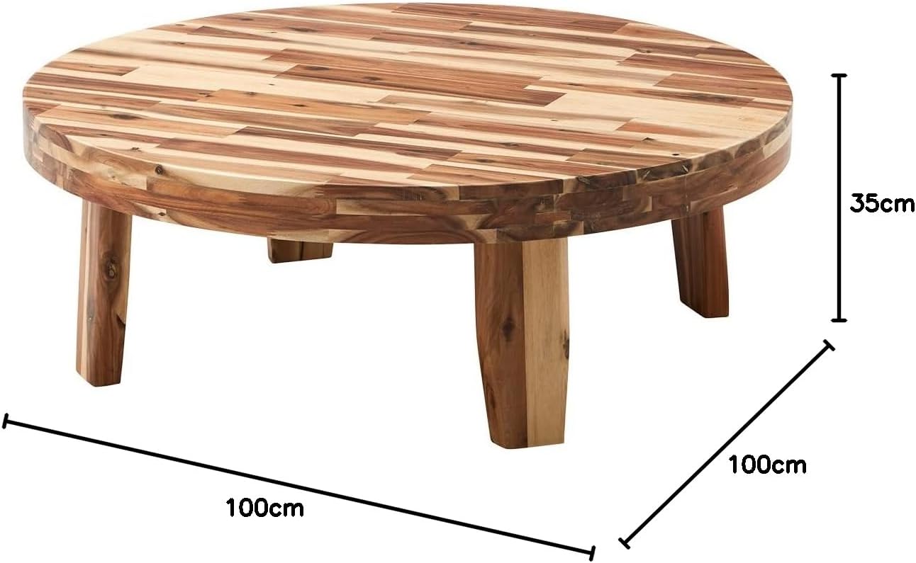 ちゃぶ台 円卓 折り畳み 円形 木製 ローテーブ 昭和レトロ 座卓 一生紀（ISSEIKI） ローテーブル ちゃぶ台 座卓 円卓 ラウンドテーブル
