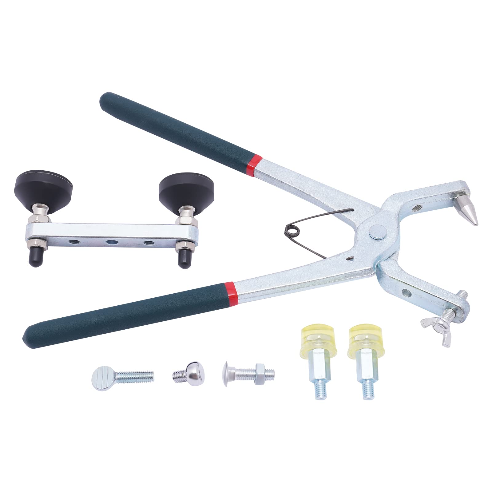 Xuthusman Door Hood Panel Edge Crimping Pliers Car Dent Paint Non-Damaged Repair Tool Kit + Accessories Iron