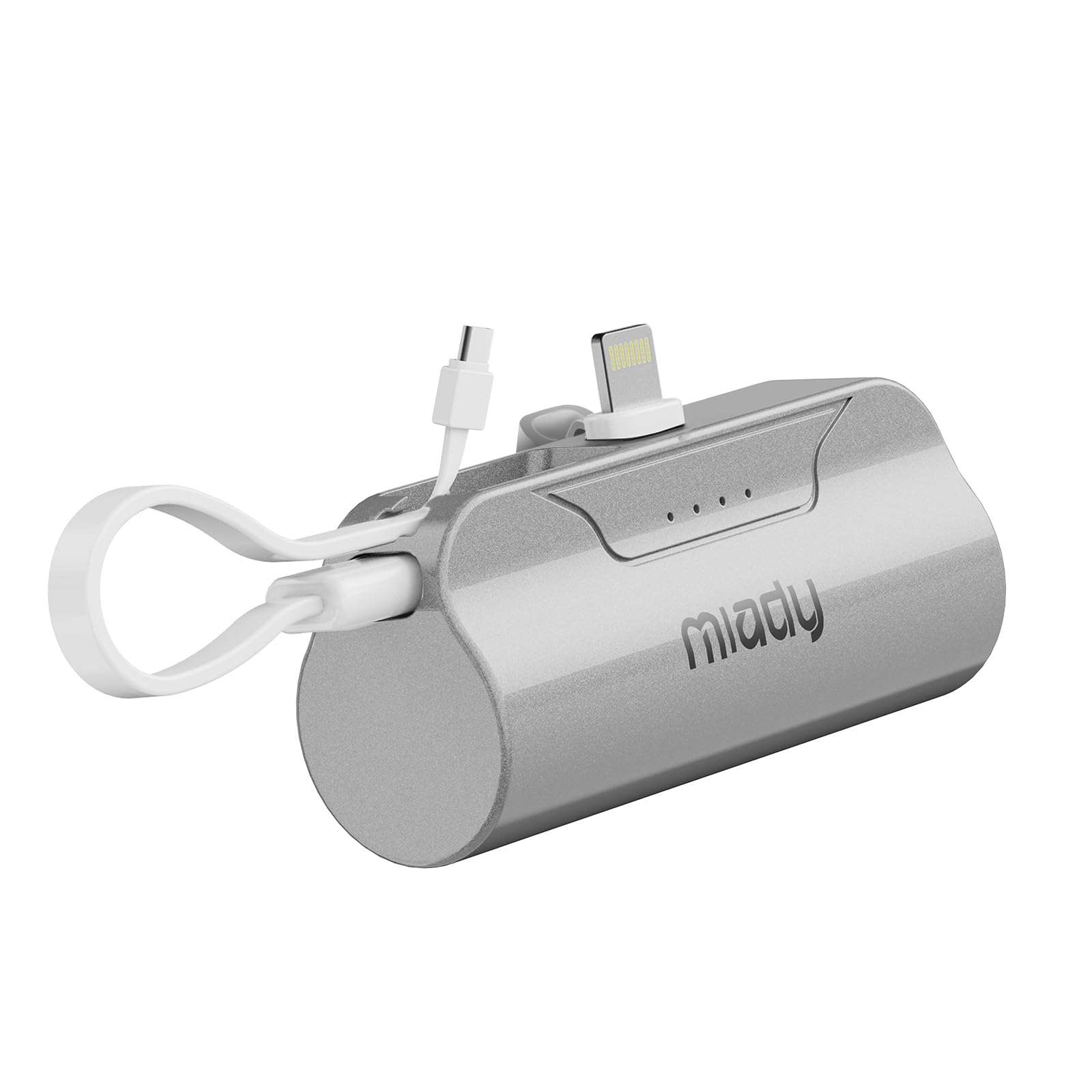 Amazon | Miady モバイルバッテリー 軽量 小型 5000mAh 2.4A急速充電