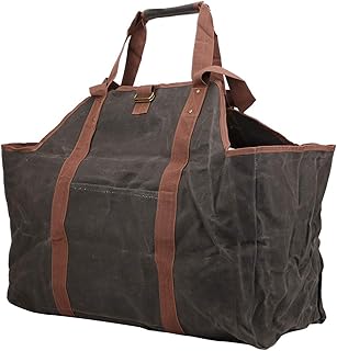 Log Carrier Bag Wood Large Portable Firewood Holder Bag, Log Carrier Tote, Firewood Carrier Firewood Log Carrier Firewood Bag for Garden Logging