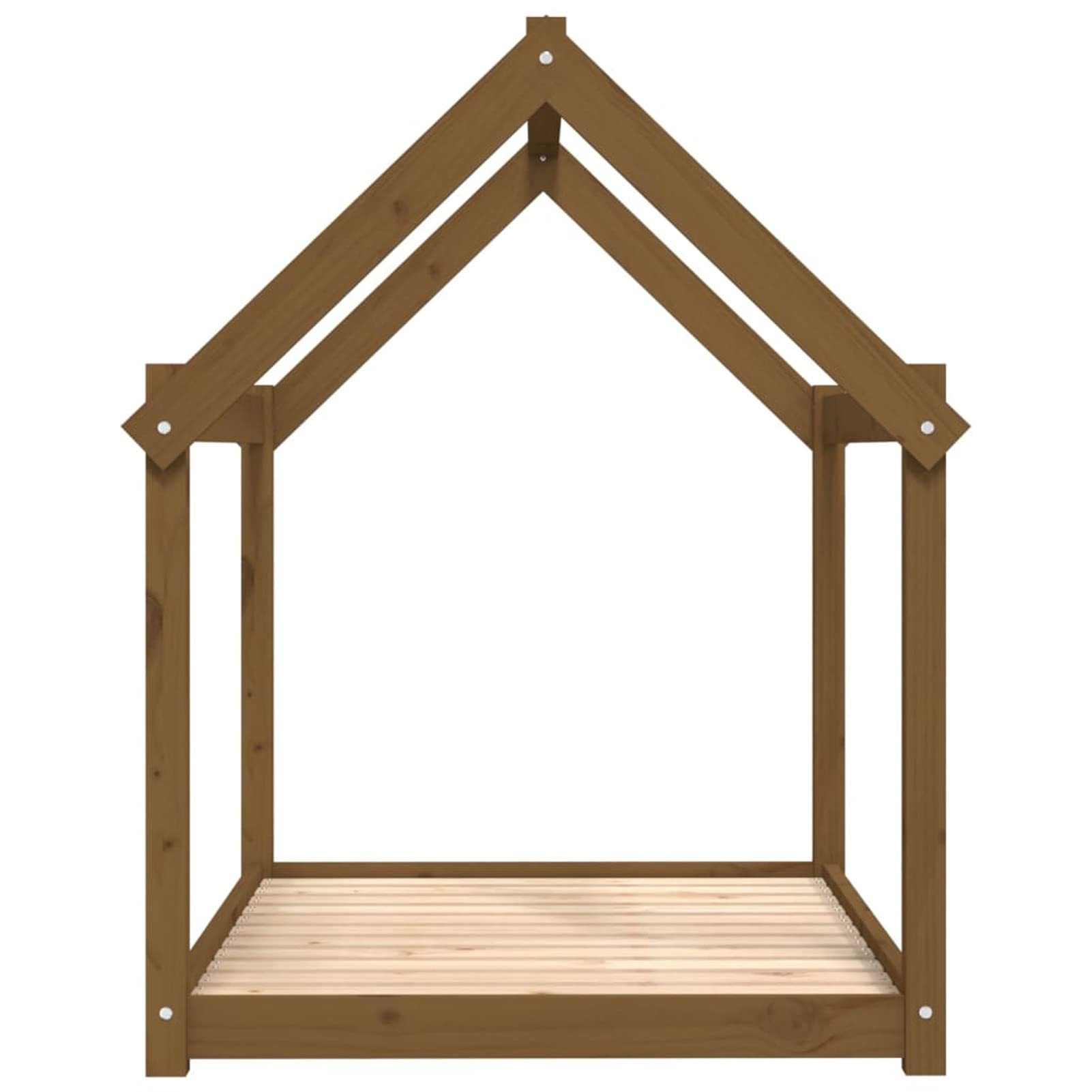 Homgoday Bursztynowe legowisko dla psa 111 x 80 x 100 cm z litego drewna sosnowego, wystrój klatki dla psa klatka dla psa wewnętrzna Kennel dla psów klatki dla psów na zewnątrz ogrodzenie dla psa