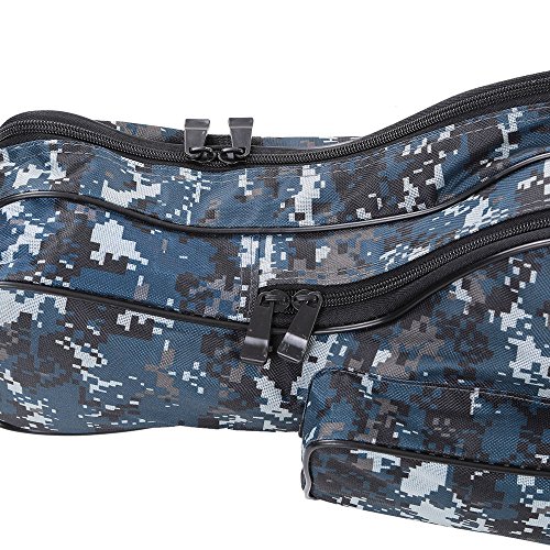 Docooler Portable Folding Fishing Rod Carrier Canvas Fishing Pole Tools Storage Bag Case Fishing Gear Tackle #TOP6