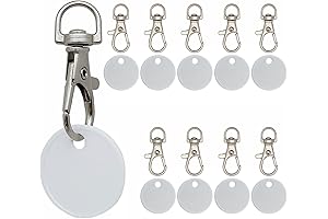 Convenient and Durable Portable Plastic Cart Tokens for Effortless Grocery Shopping