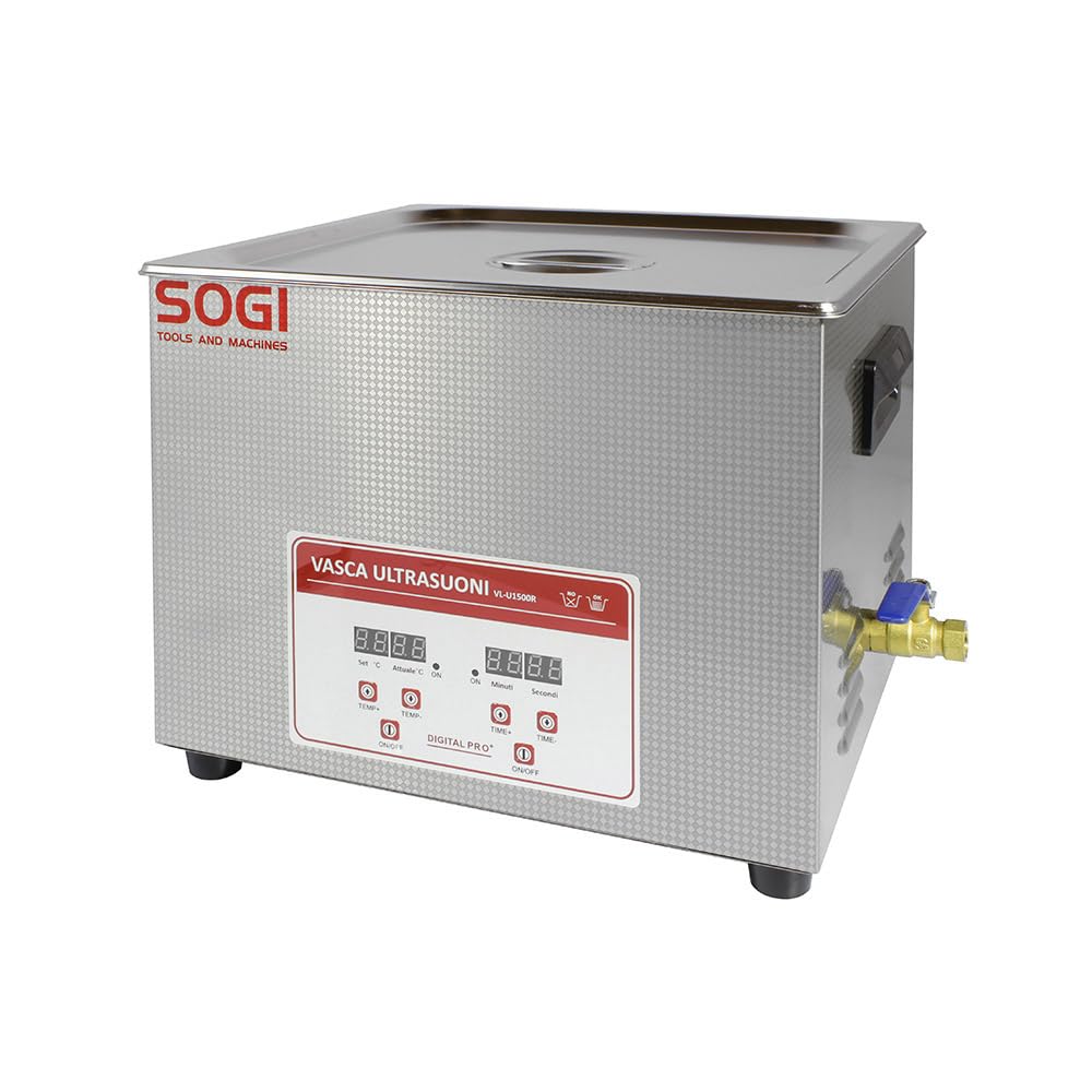 SOGI ALLIX Detergente per rimozione sporco, pulizia, sgrassaggio di acciaio inox e alluminio - da 1L a 25KG (Formato: 10 kg)