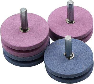 Professional Grades Multi Levels Sharpening Systems with Sandstone Grinding Discs for Agricultural Power Tool Garden Equipment Sharpening